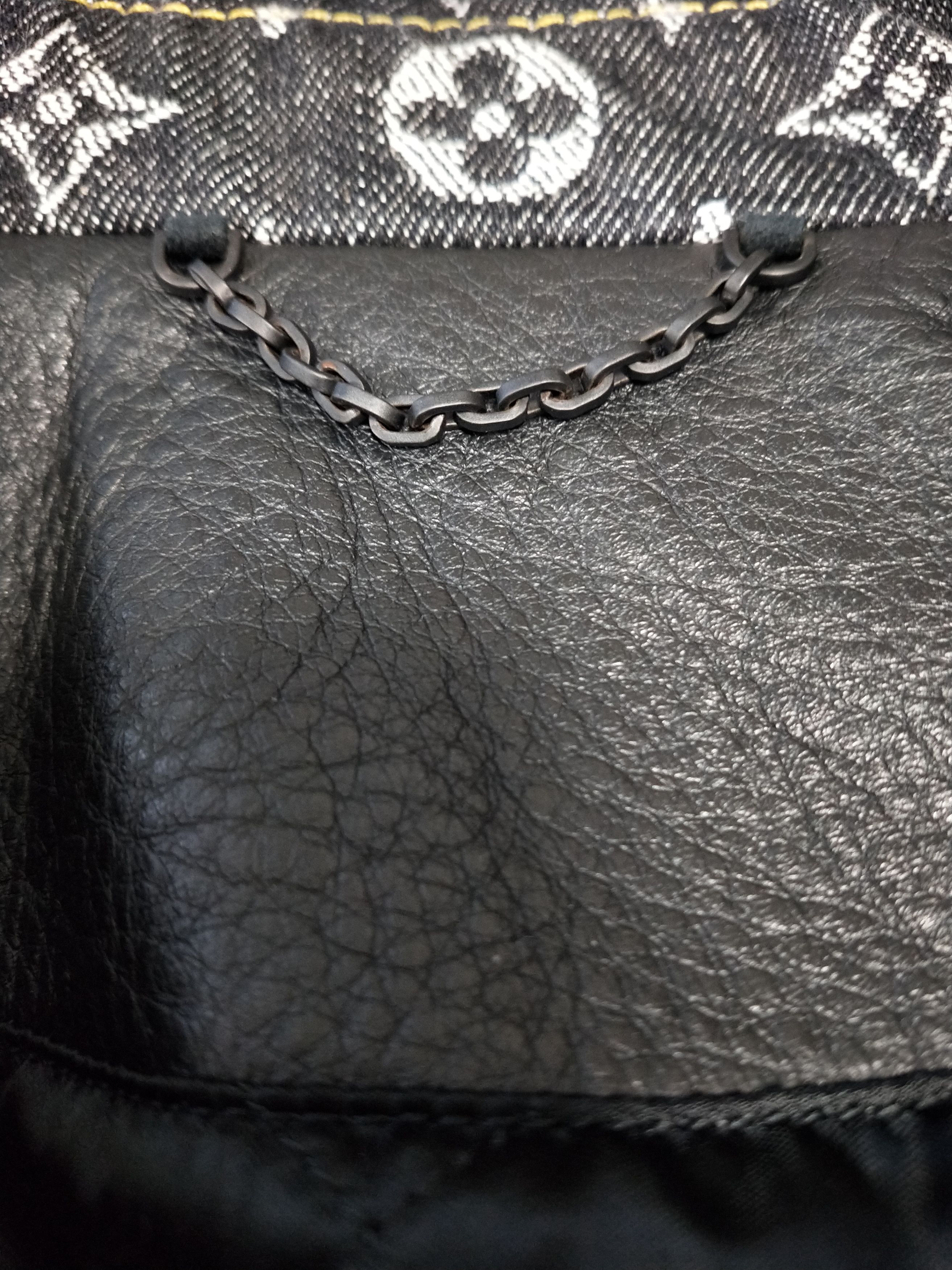 Louis Vuitton Crazy Mix Leather Denim Blouson Size US M / EU 48-50 / 2 - 6 Thumbnail