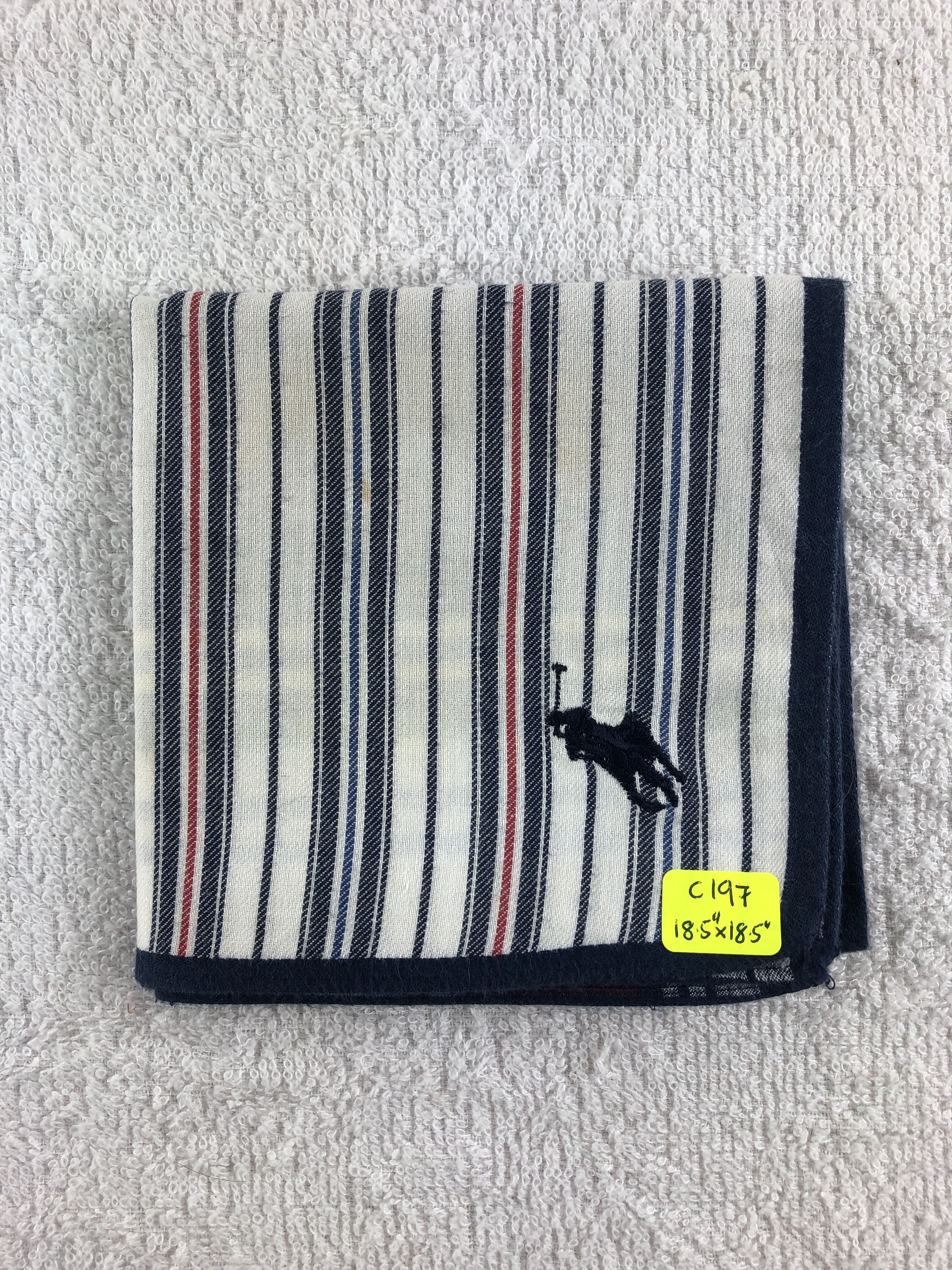 Polo Ralph Lauren Polo Ralph Lauren Handkerchief / Bandana / Neckerchief C197 Size ONE SIZE - 7 Thumbnail