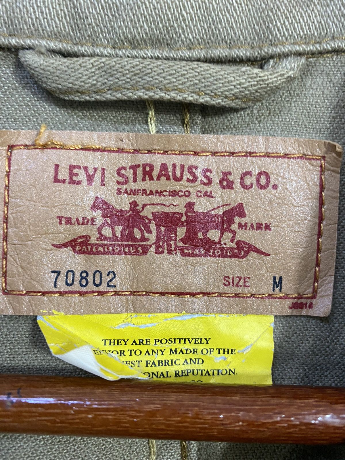 Levi's × Levi's Vintage Clothing Vintage Levi’s Chore Jacket Design 3 Pocket Nice Design Size US M / EU 48-50 / 2 - 3 Thumbnail