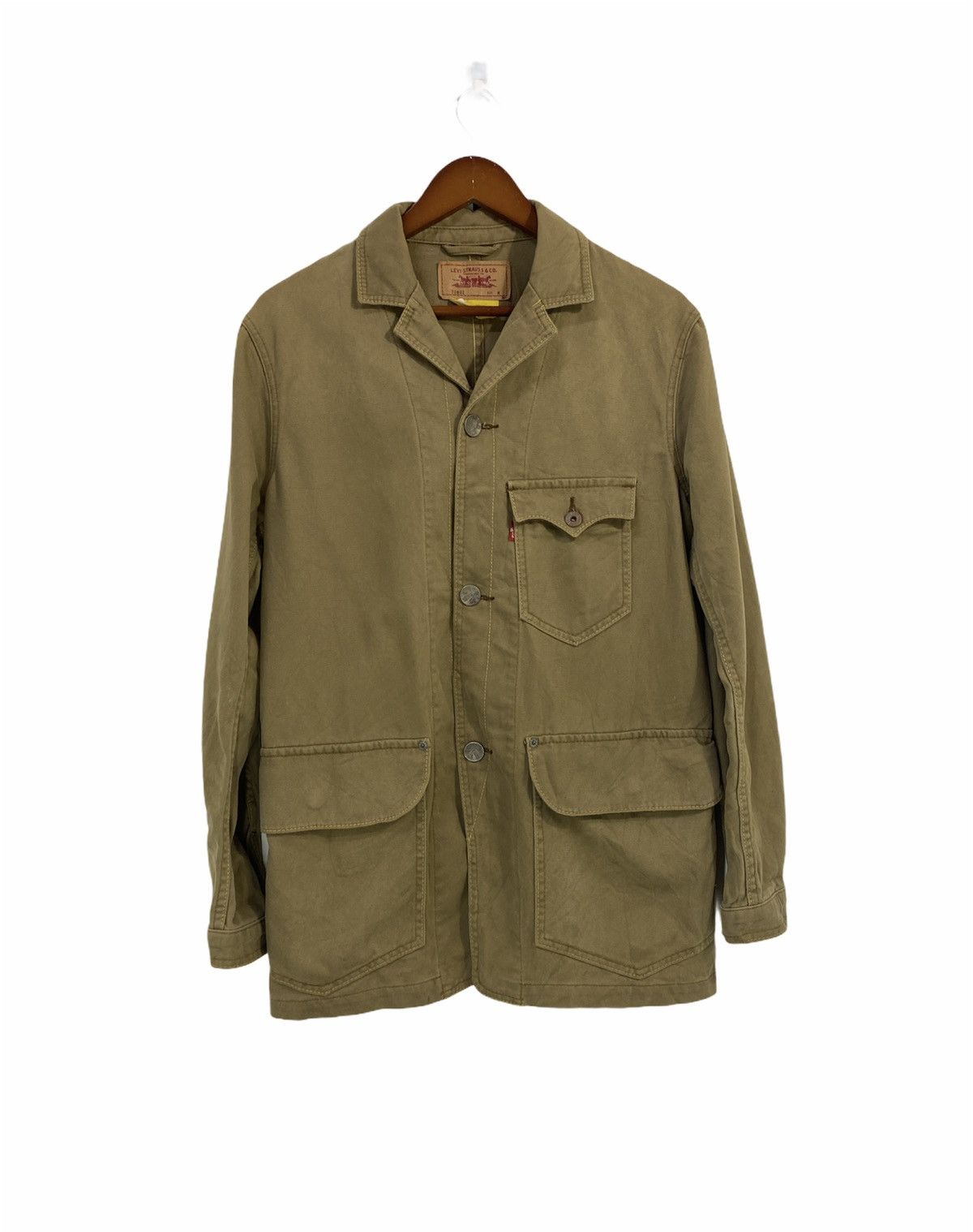 Levi's × Levi's Vintage Clothing Vintage Levi’s Chore Jacket Design 3 Pocket Nice Design Size US M / EU 48-50 / 2 - 1 Thumbnail