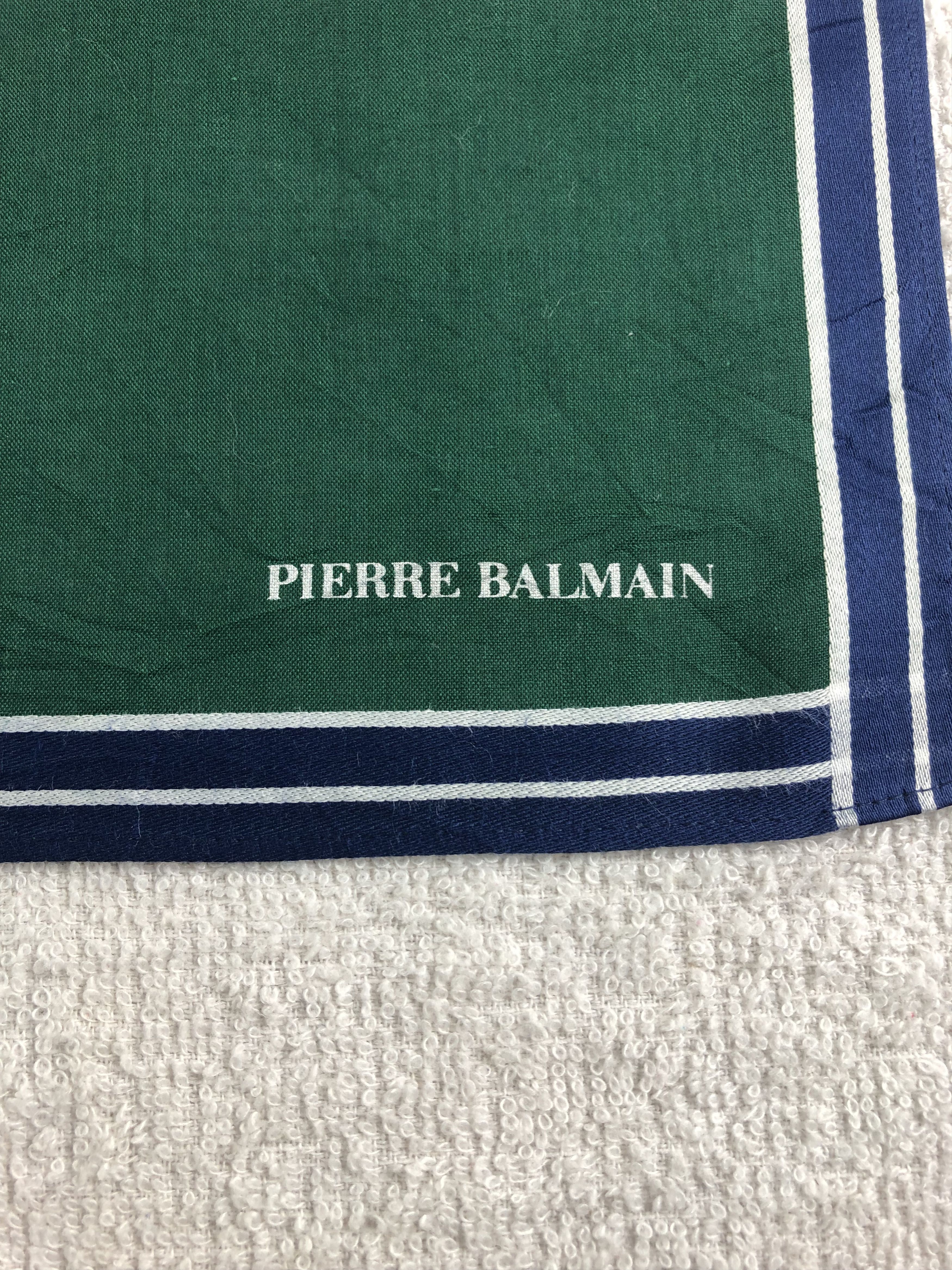 Pierre Balmain Pierre Balmain Handkerchief / Bandana / Neckerchief C194 Size ONE SIZE - 5 Thumbnail