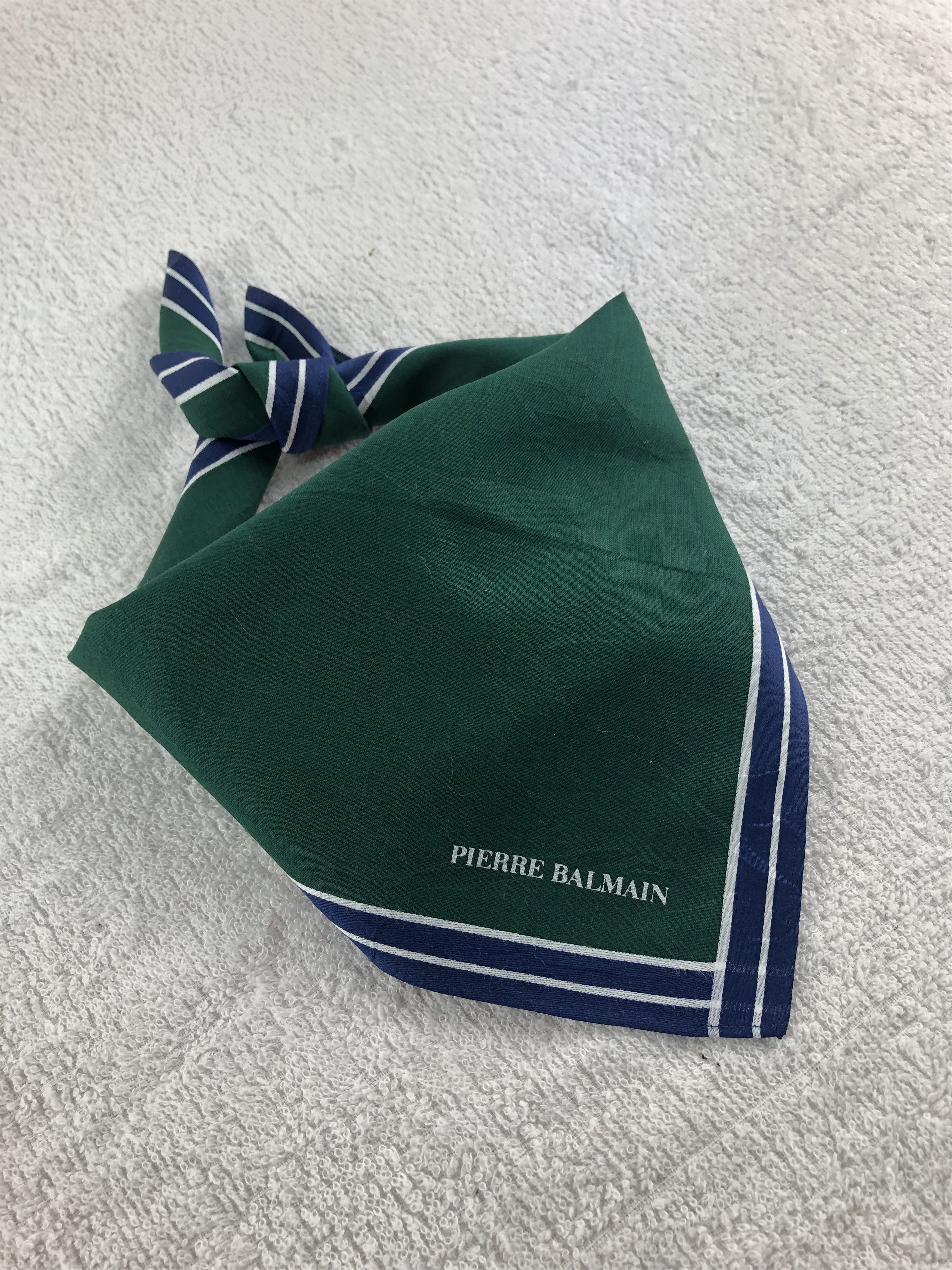 Pierre Balmain Pierre Balmain Handkerchief / Bandana / Neckerchief C194 Size ONE SIZE - 2 Thumbnail