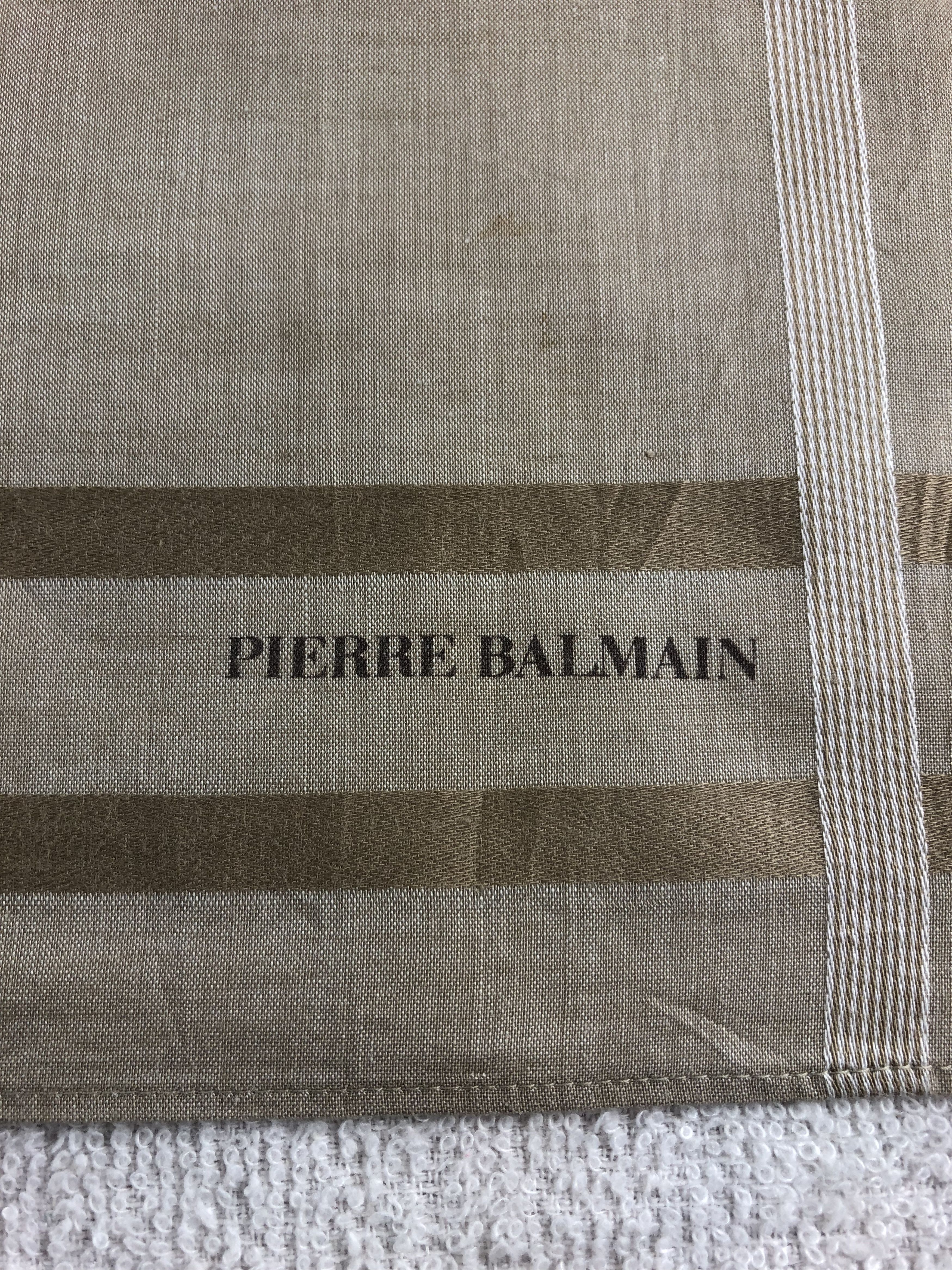 Pierre Balmain Pierre Balmain Handkerchief / Pocketsquare / Bandana C190 Size ONE SIZE - 5 Thumbnail
