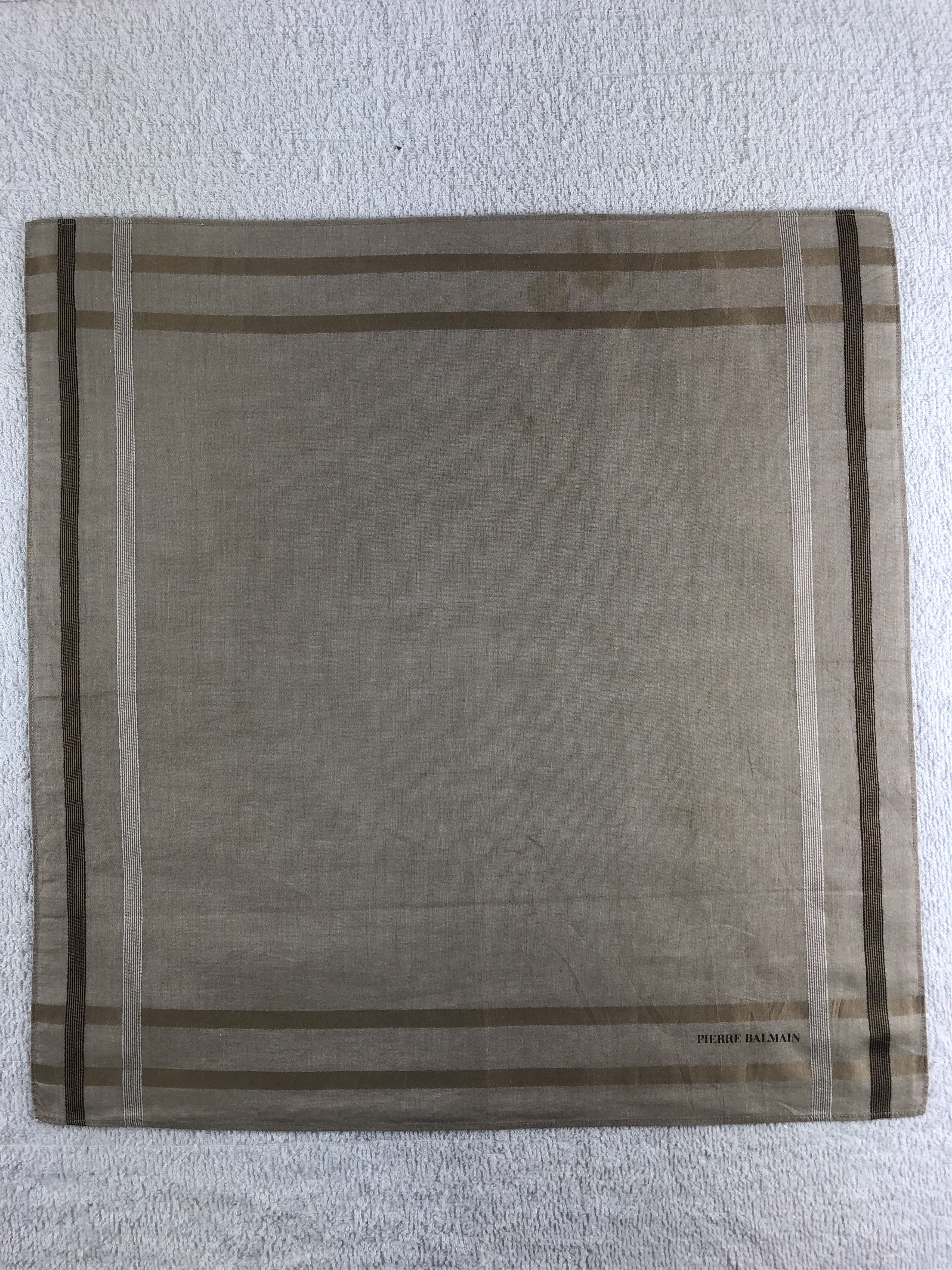 Pierre Balmain Pierre Balmain Handkerchief / Pocketsquare / Bandana C190 Size ONE SIZE - 3 Thumbnail