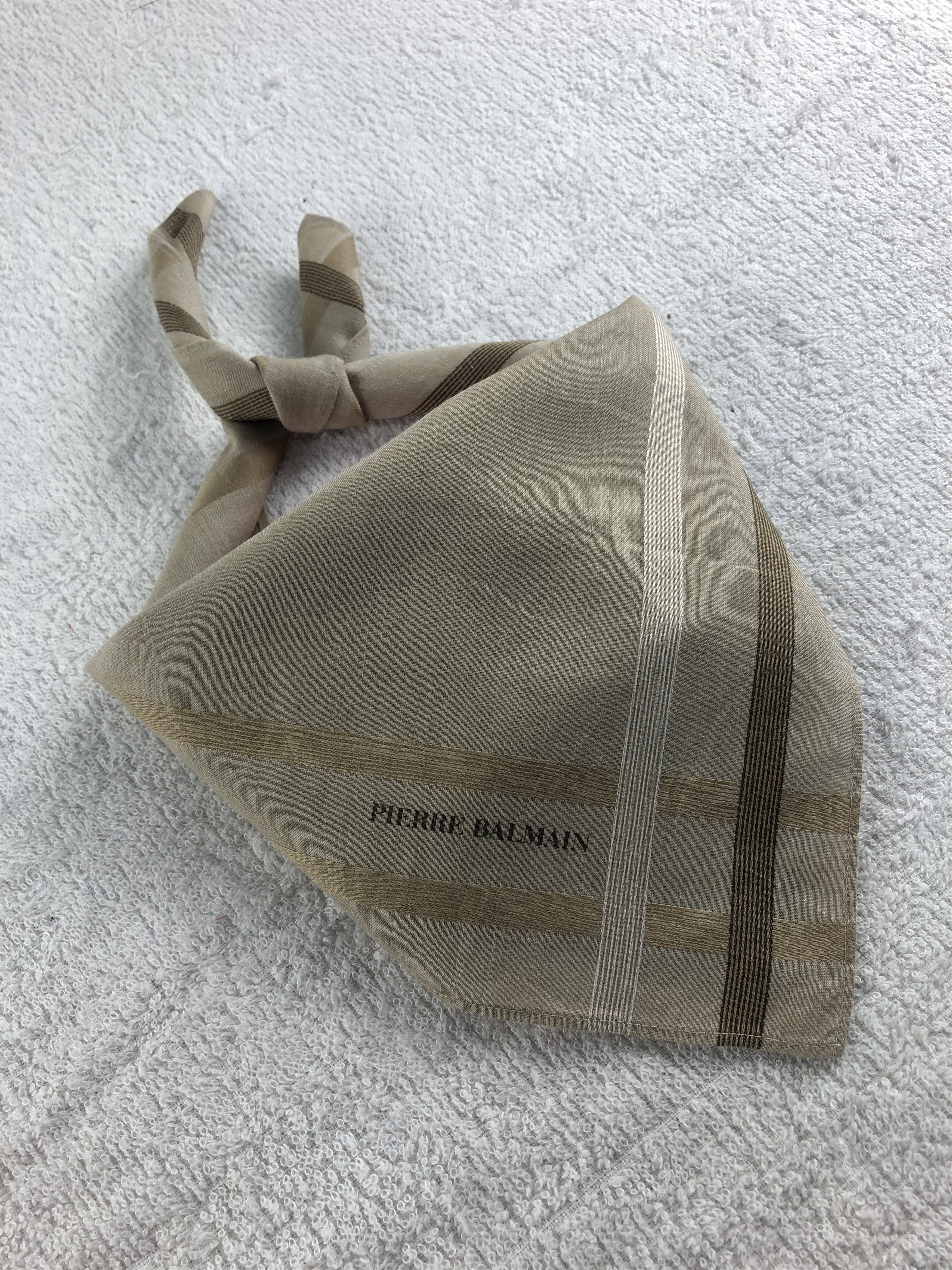 Pierre Balmain Pierre Balmain Handkerchief / Pocketsquare / Bandana C190 Size ONE SIZE - 2 Thumbnail