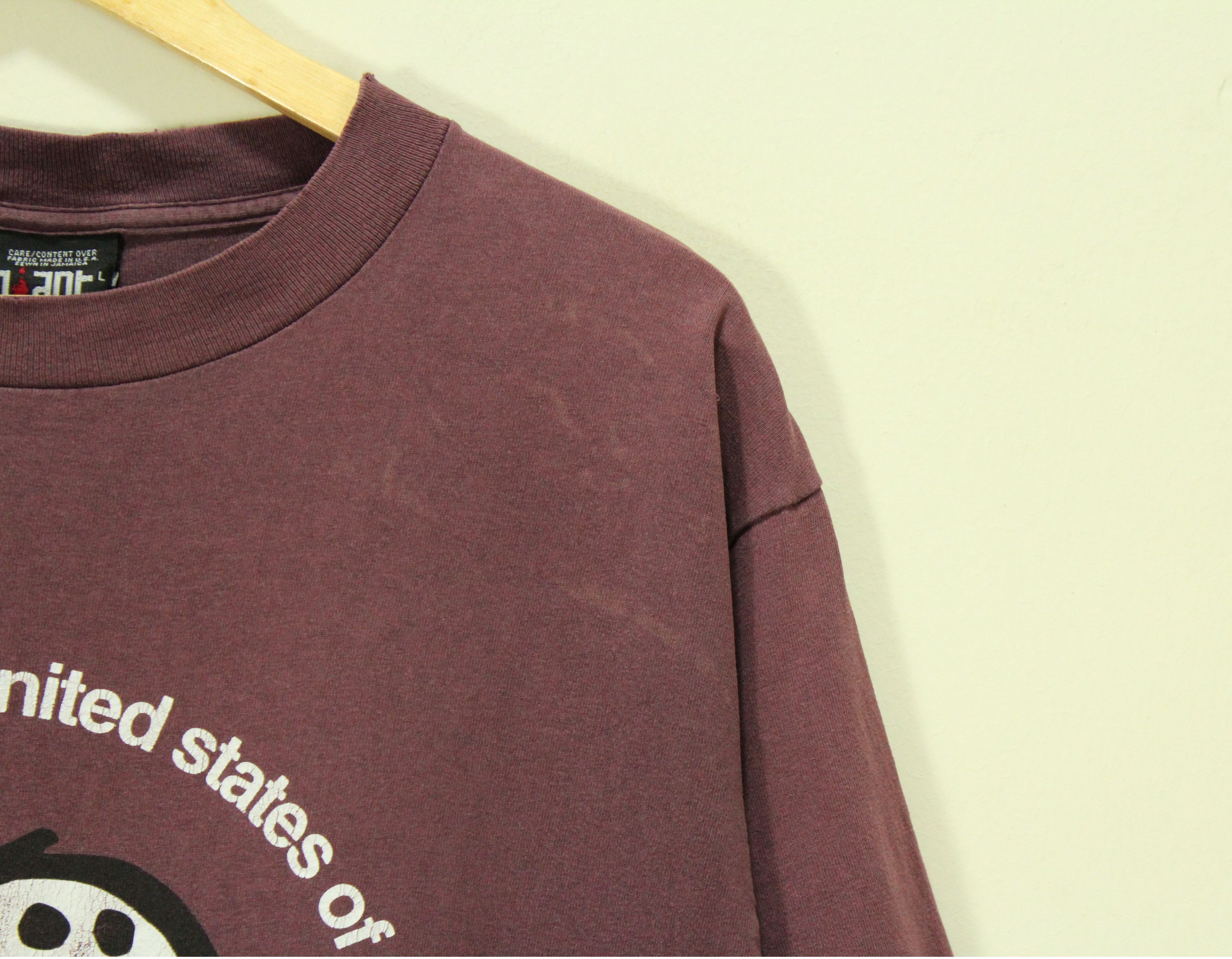 Band Tees × Giant × Vintage 90s THE PRESIDENT OF THE UNITED STATES OF AMERICA Shirt Size US L / EU 52-54 / 3 - 2 Thumbnail