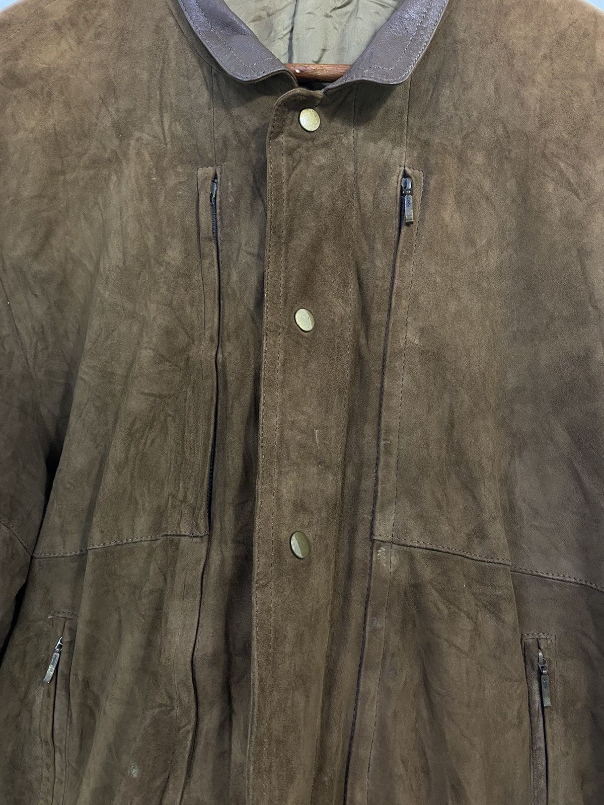 Courreges Courreges Homme Paris Suede Leather Jacket Nice Design Size US M / EU 48-50 / 2 - 4 Thumbnail