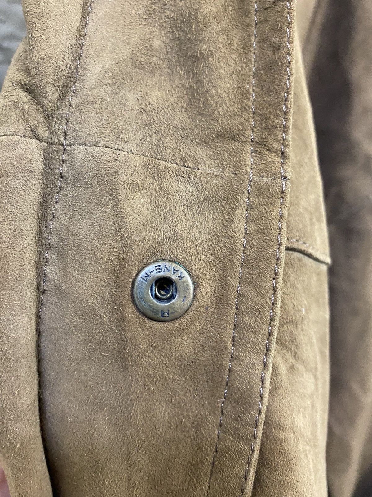 Courreges Courreges Homme Paris Suede Leather Jacket Nice Design Size US M / EU 48-50 / 2 - 6 Thumbnail