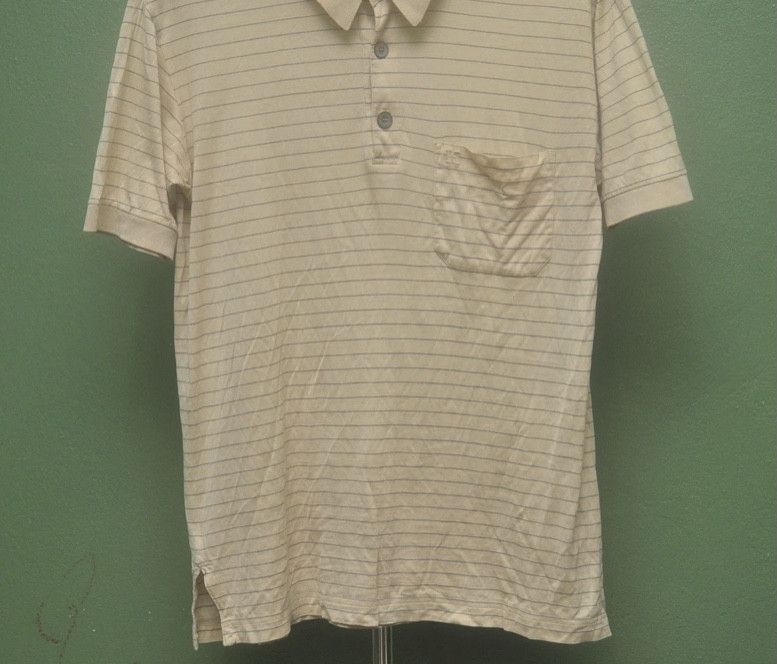 Hermes Vintage Hermes Made In Italy Short Sleeve Cream Colour Size US M / EU 48-50 / 2 - 4 Thumbnail