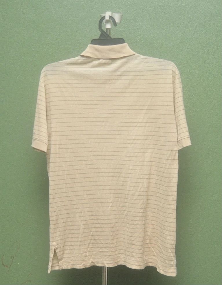 Hermes Vintage Hermes Made In Italy Short Sleeve Cream Colour Size US M / EU 48-50 / 2 - 2 Thumbnail