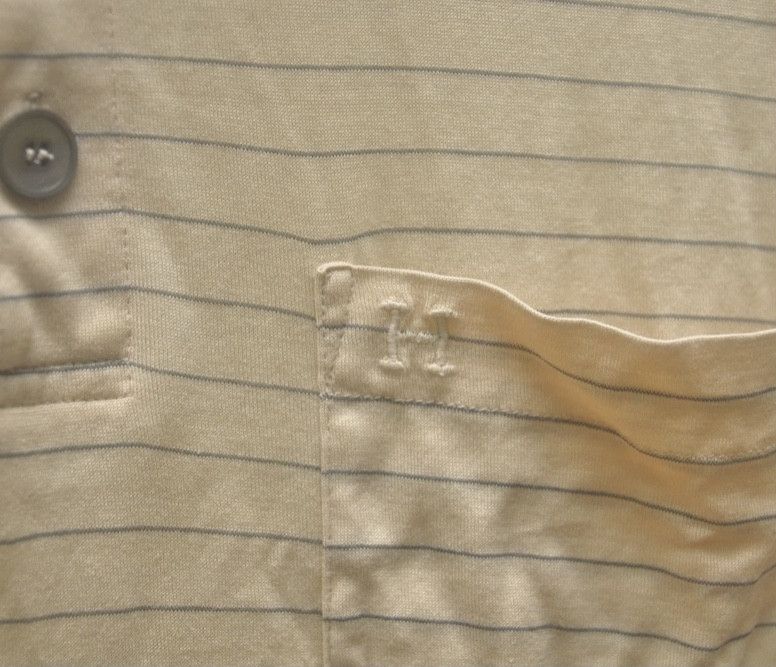 Hermes Vintage Hermes Made In Italy Short Sleeve Cream Colour Size US M / EU 48-50 / 2 - 5 Thumbnail