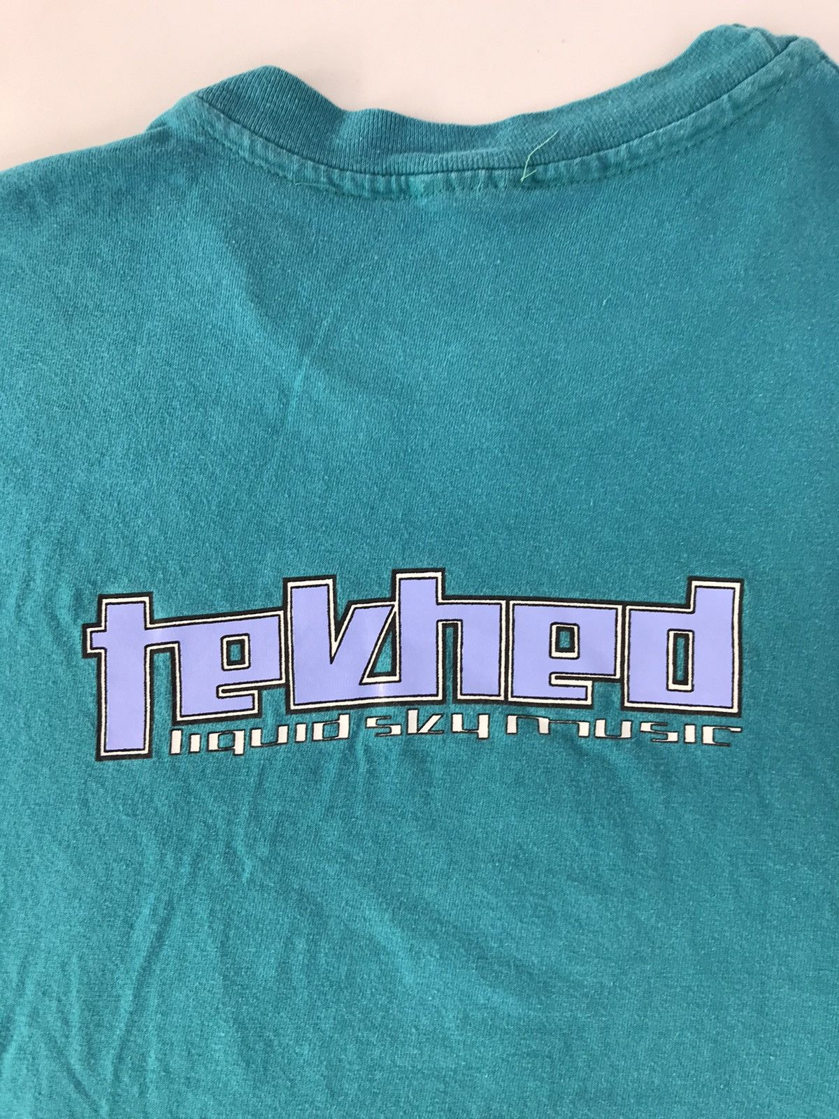 Band Tees × Rap Tees × Vintage 90s DJ Nitrous Oxide Tekhed Liquid Sky Music Techno Size US M / EU 48-50 / 2 - 1 Thumbnail