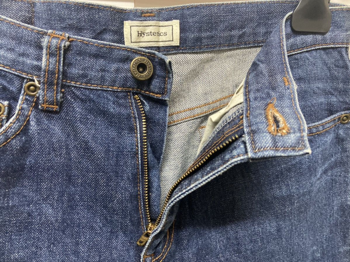 Hysteric Glamour × Japanese Brand Japanese Hysteric Glamour Selvedge Denim Jeans Size 29" Size US 29 - 5 Thumbnail