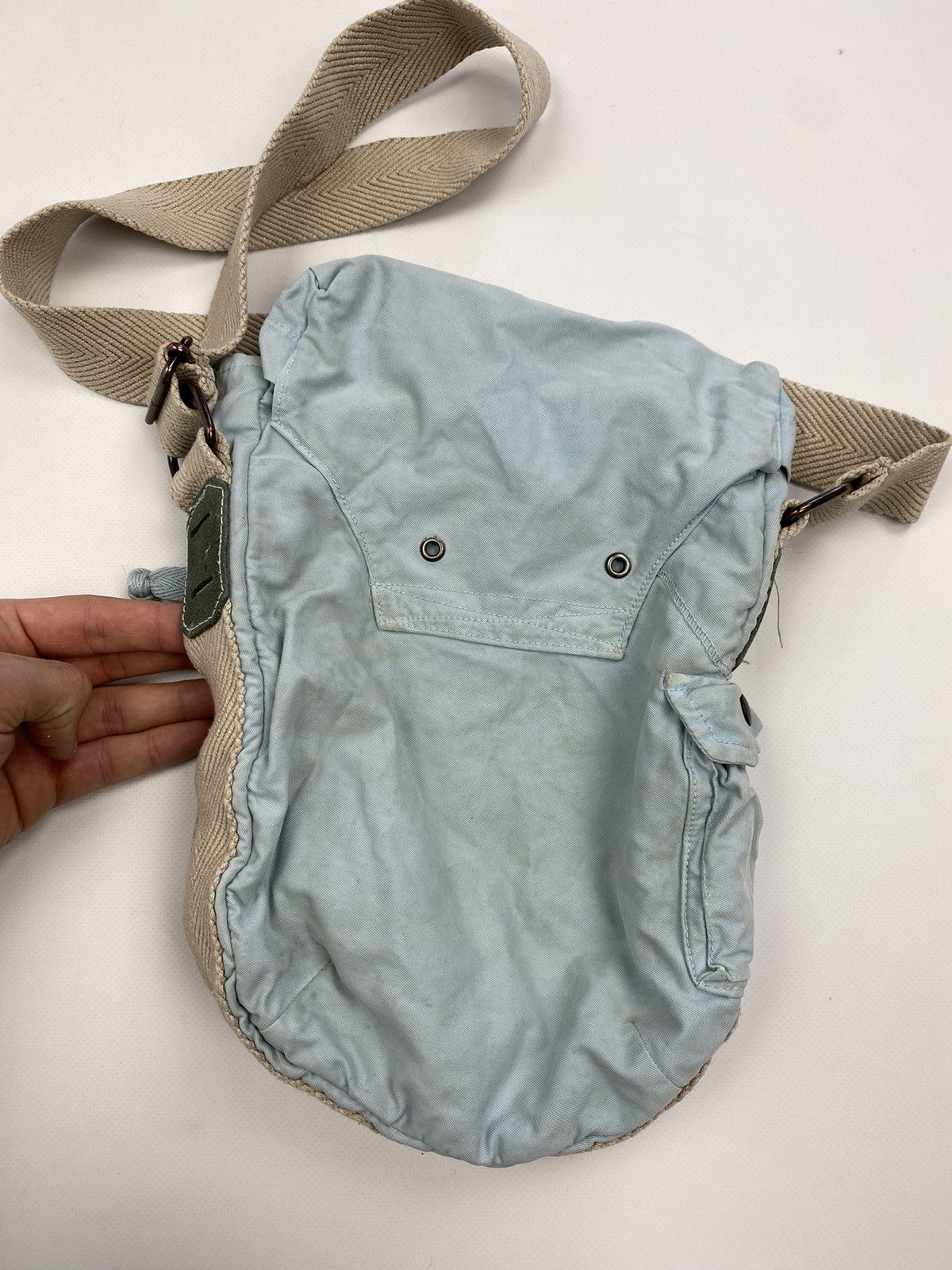 Napapijri × Vintage Napapijri Crossbody Messenger Bag With Logo Size ONE SIZE - 4 Thumbnail