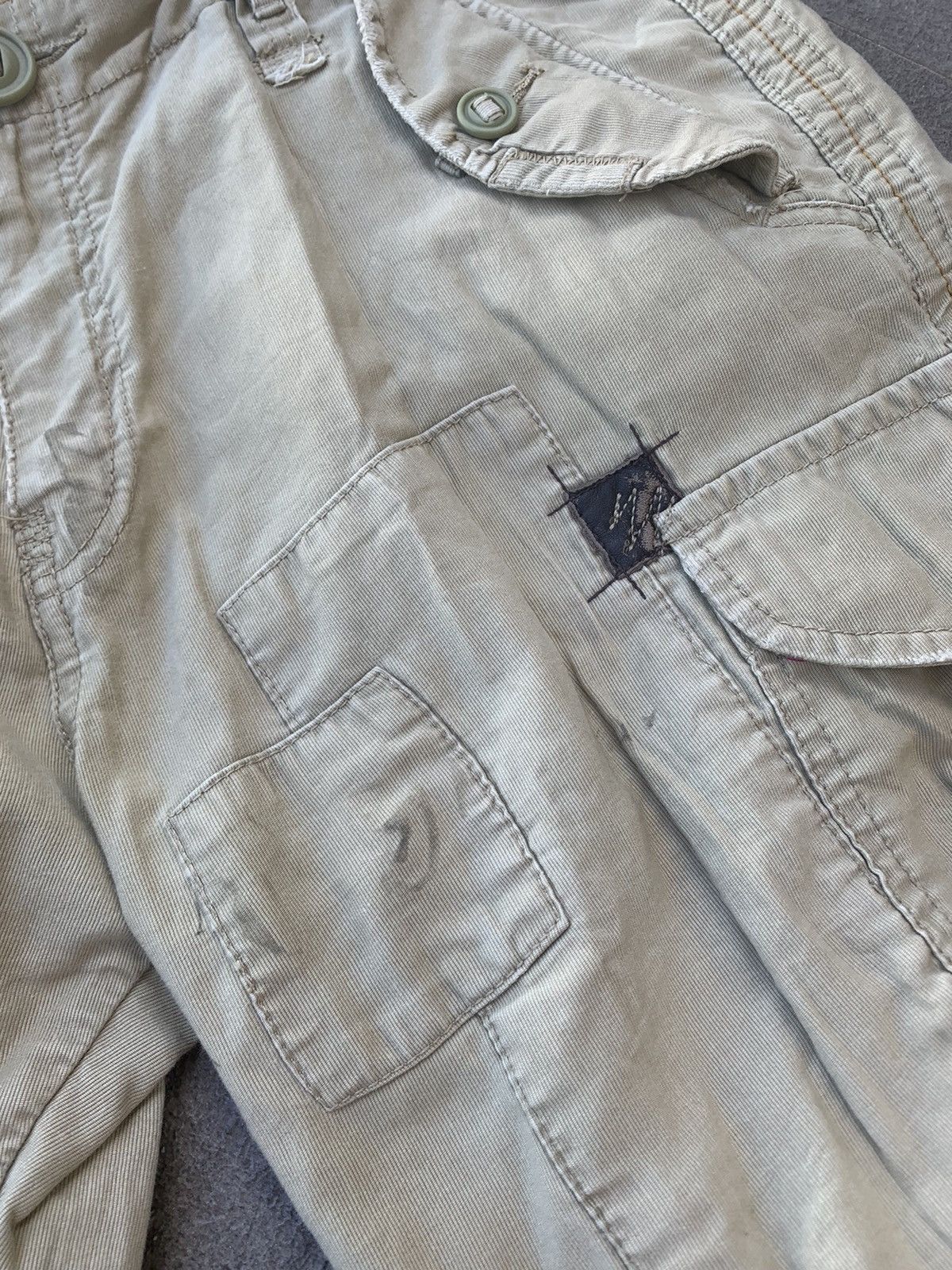 Vintage Vintage Distressed Back Number Cargo Pants Size US 34 / EU 50 - 15 Thumbnail