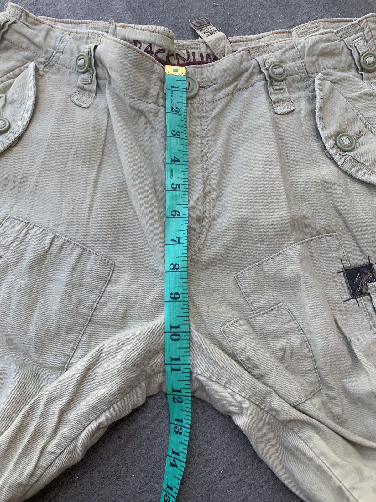 Vintage Vintage Distressed Back Number Cargo Pants Size US 34 / EU 50 - 4 Thumbnail