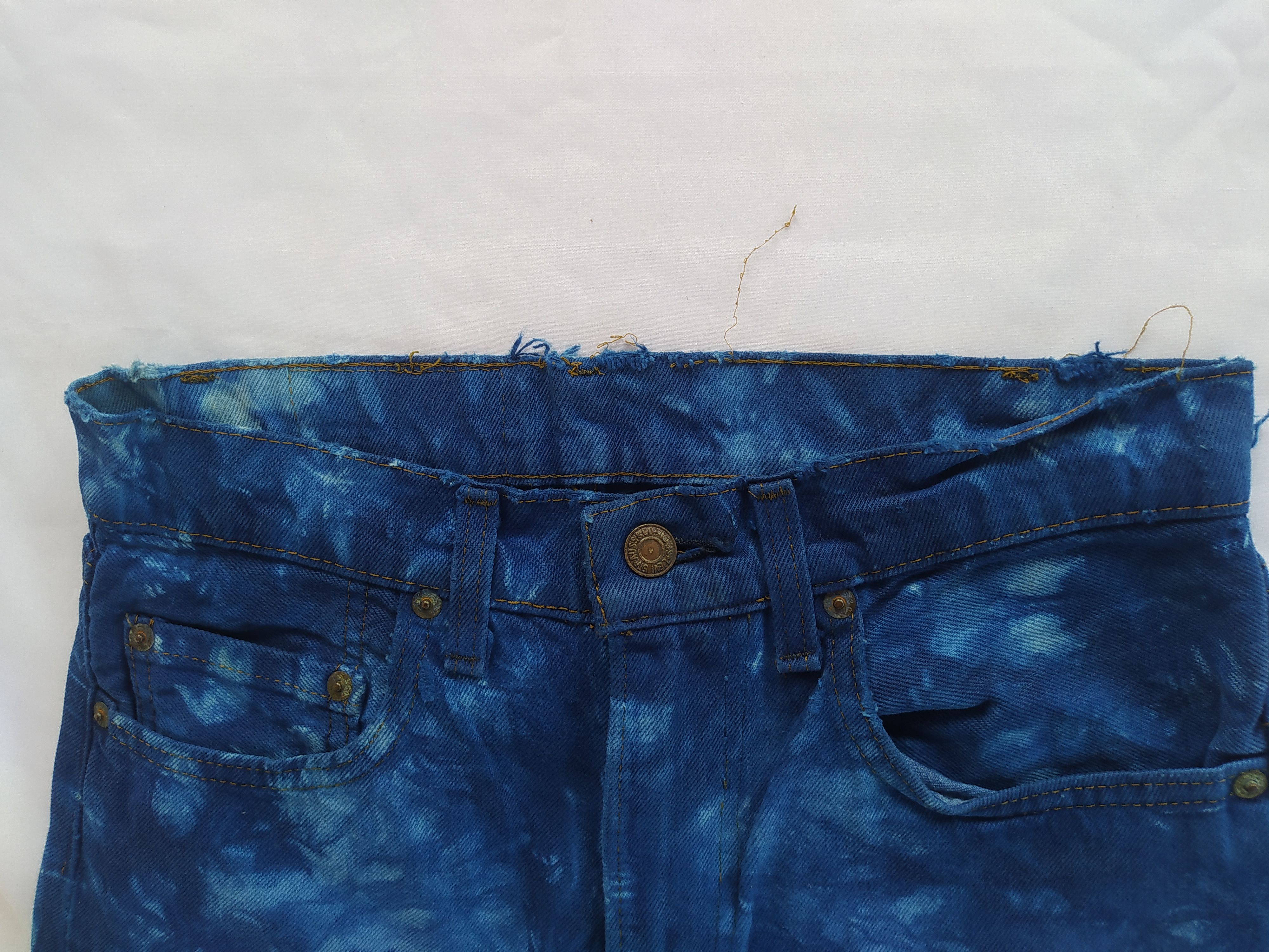 Levi's × Vintage Vintage distressed tiediy levis Size US 28 / EU 44 - 7 Thumbnail