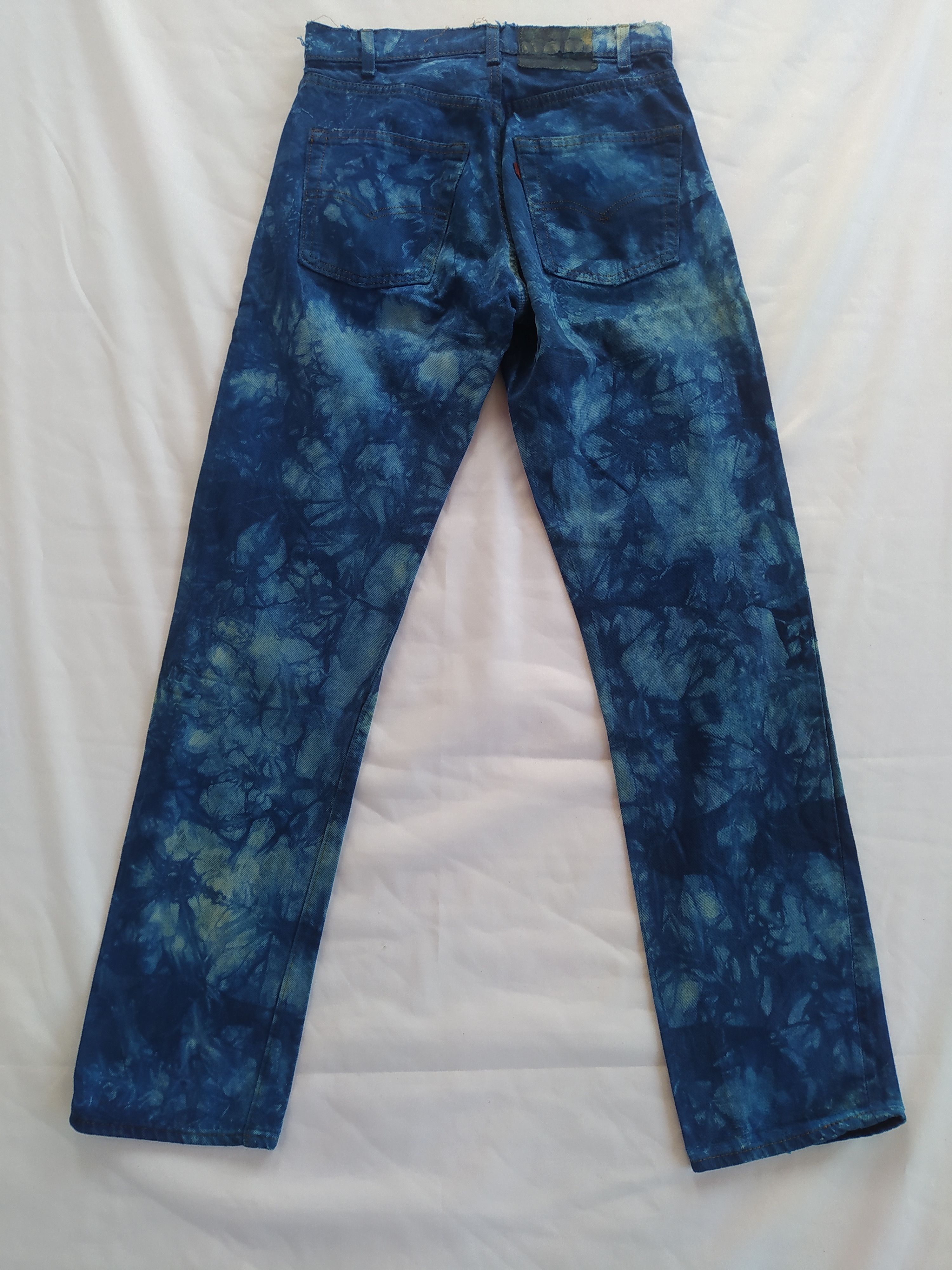Levi's × Vintage Vintage distressed tiediy levis Size US 28 / EU 44 - 3 Thumbnail