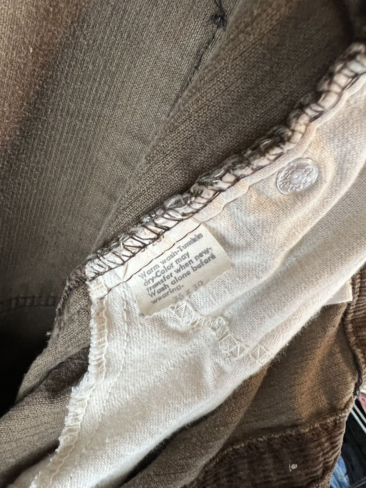 Levi's × Vintage Vintage levis corduroy pants Size US 34 / EU 50 - 8 Thumbnail