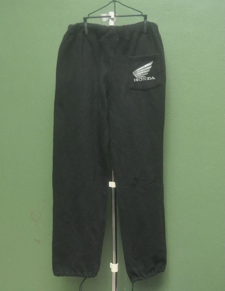 Honda × Vintage Vintage Gas Honda Streetwear Design Fashion Style Sweatpant Size US 30 / EU 46 - 2 Thumbnail