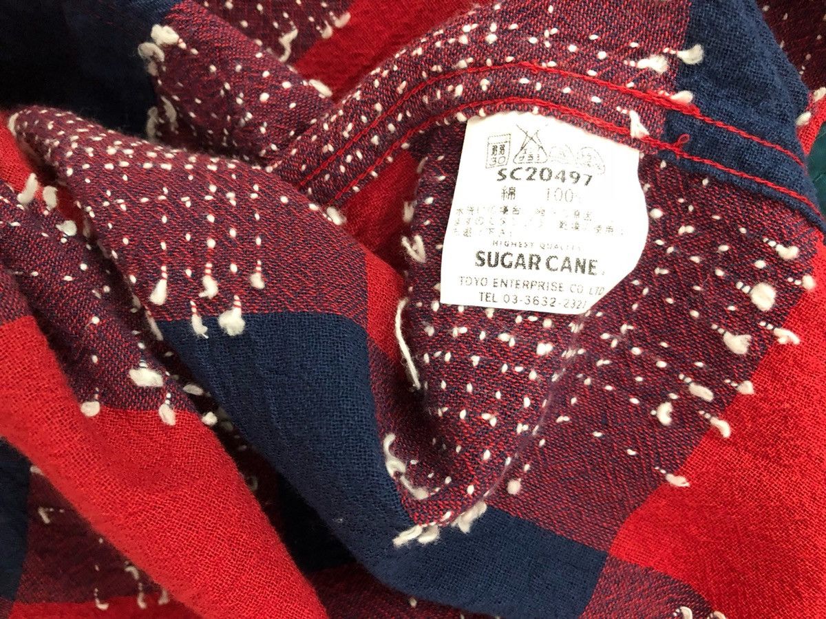Sugar Cane Sugar Cane Double Pocket Plaid Zig Zag Flannel Shirt Size US M / EU 48-50 / 2 - 14 Thumbnail