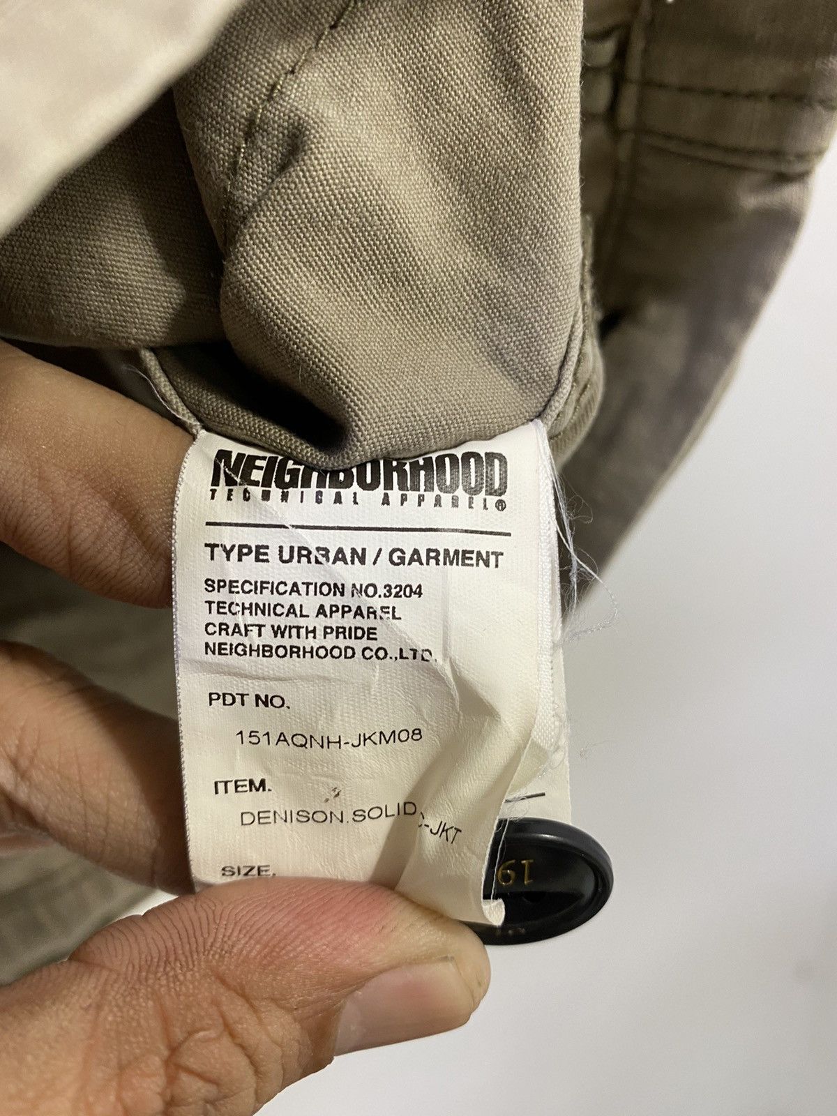 Fragment Design × Neighborhood Neighborhood Military Jacket Design Craft With Pride 94 Size US S / EU 44-46 / 1 - 6 Thumbnail