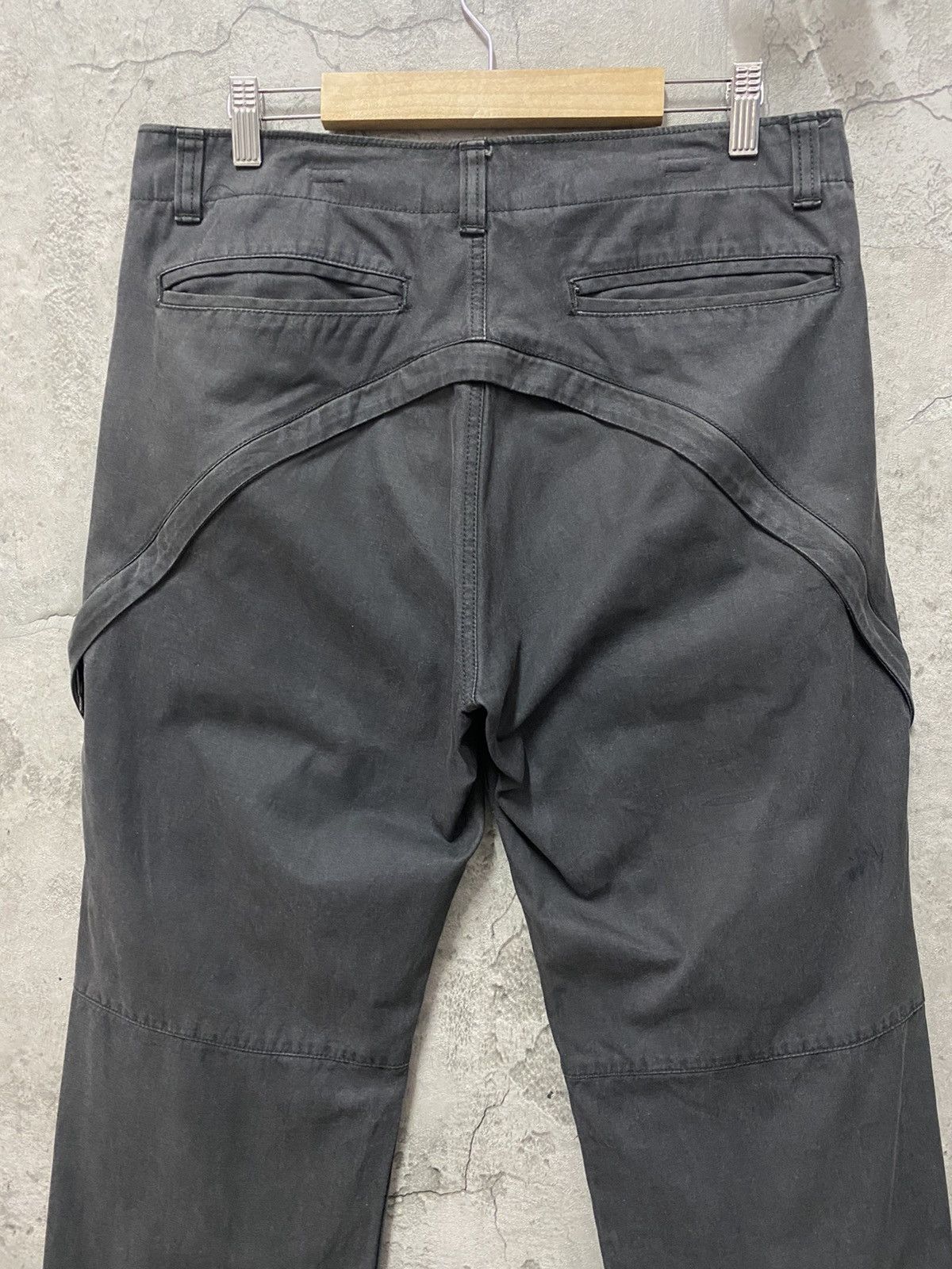 General Research × Vintage A/W 02 General Research Double Knee Cargo Back Zipper Pants Size US 32 / EU 48 - 11 Thumbnail