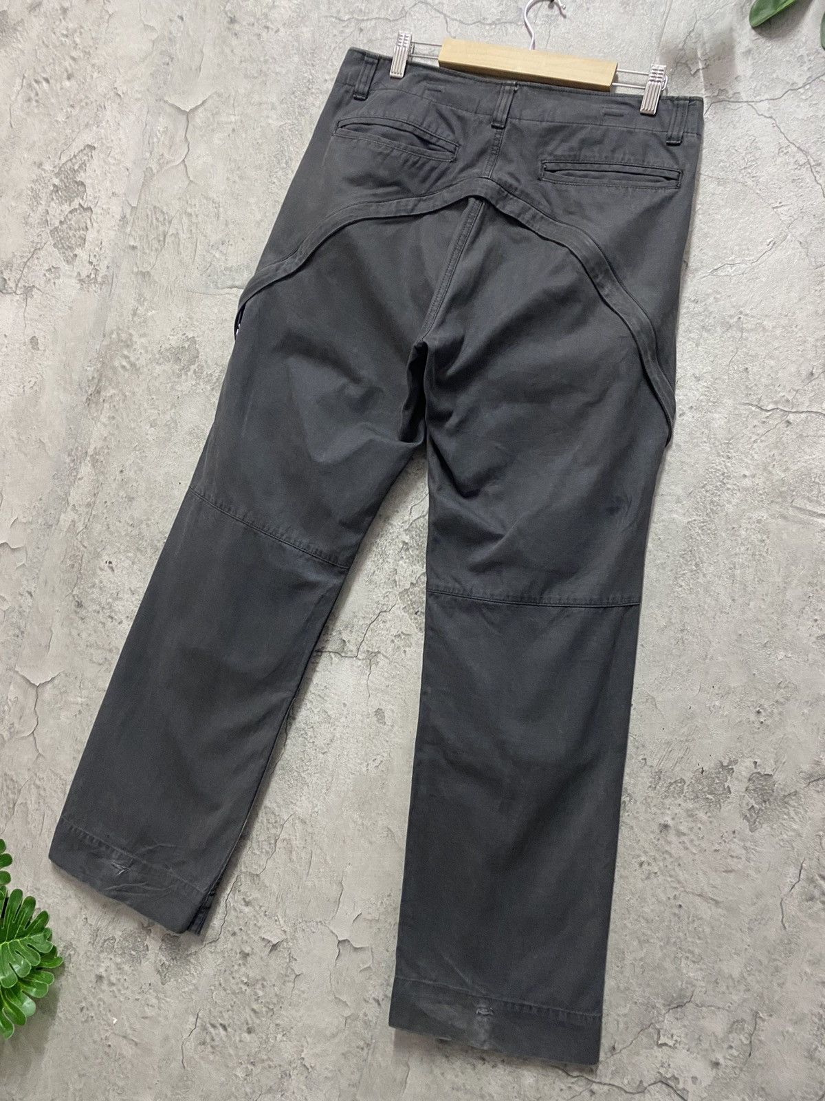 General Research × Vintage A/W 02 General Research Double Knee Cargo Back Zipper Pants Size US 32 / EU 48 - 10 Thumbnail