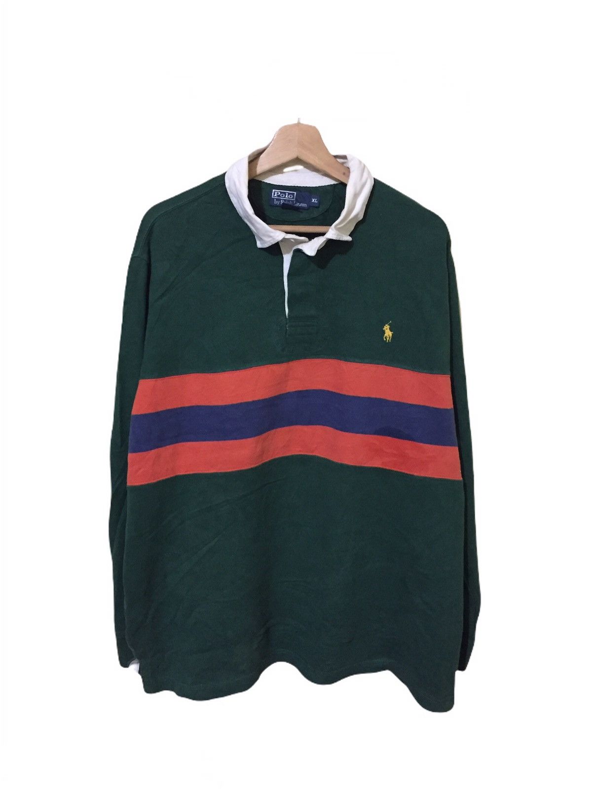 Polo Ralph Lauren Vintage Polo Ralph Lauren Long Sleeve Size US XL / EU 56 / 4 - 1 Thumbnail