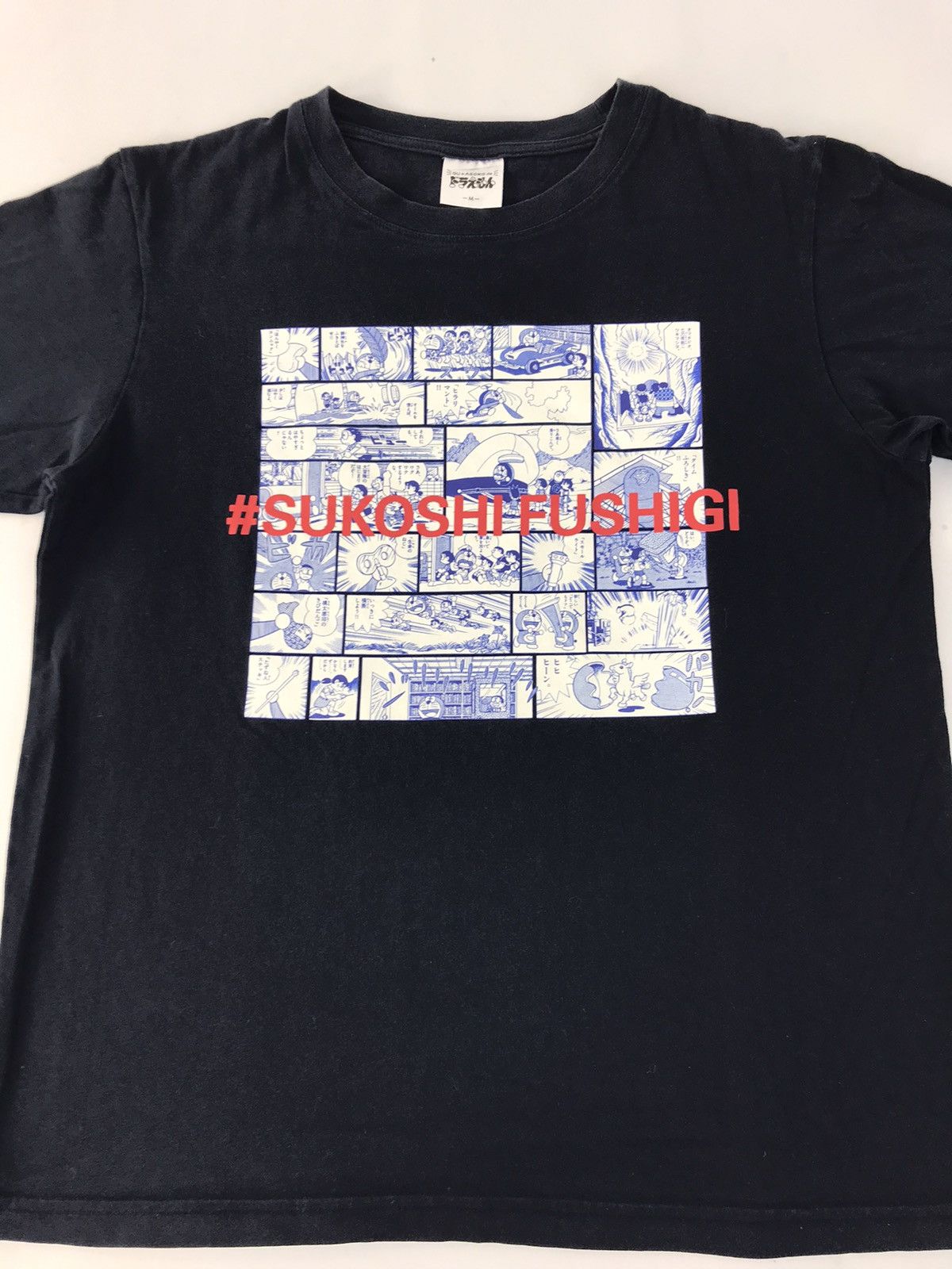 Anime × Japanese Brand 50th Sukoshi Fushigi Doraemon Fujiko Pro Comic Strip Design Size M / US 6-8 / IT 42-44 - 4 Thumbnail
