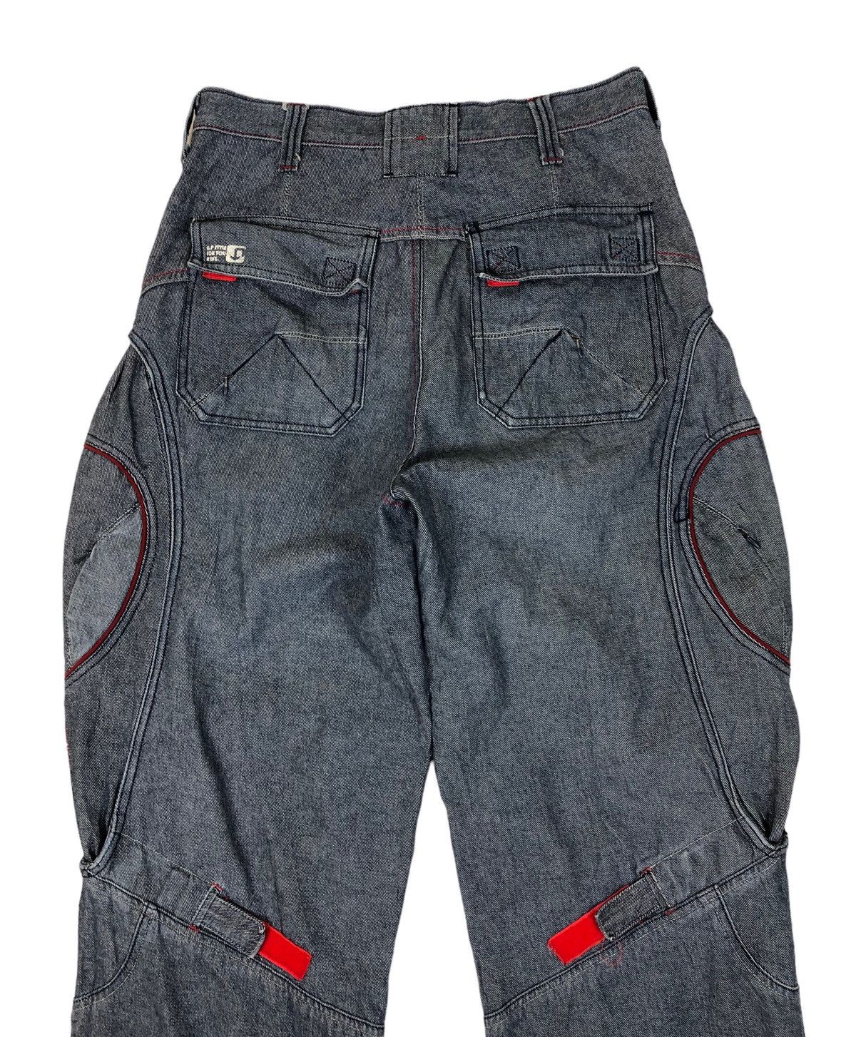 Japanese Brand Japan Brand Baggy Hip Hop Ballon Denim Jeans Size US 31 - 10 Thumbnail