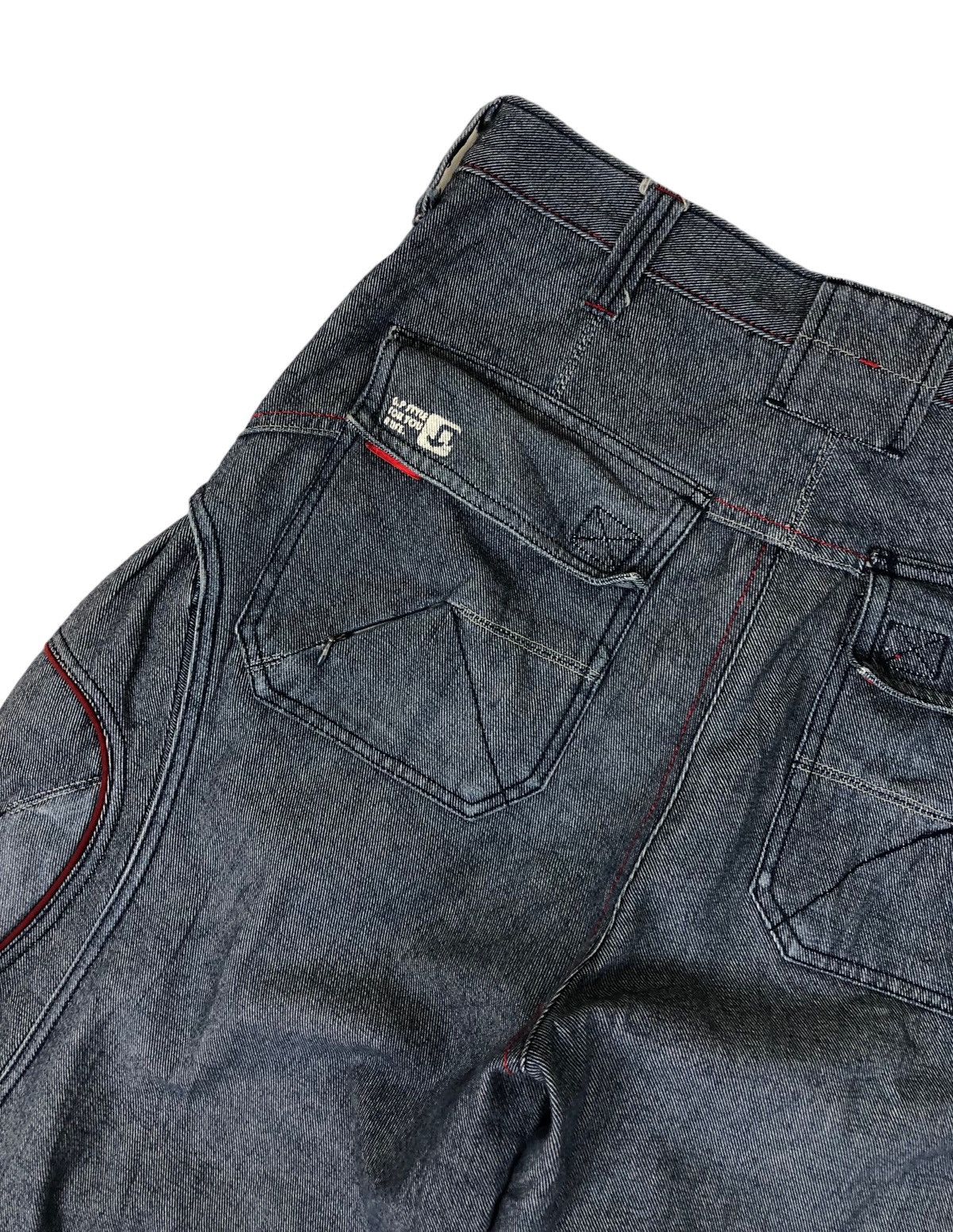 Japanese Brand Japan Brand Baggy Hip Hop Ballon Denim Jeans Size US 31 - 8 Thumbnail