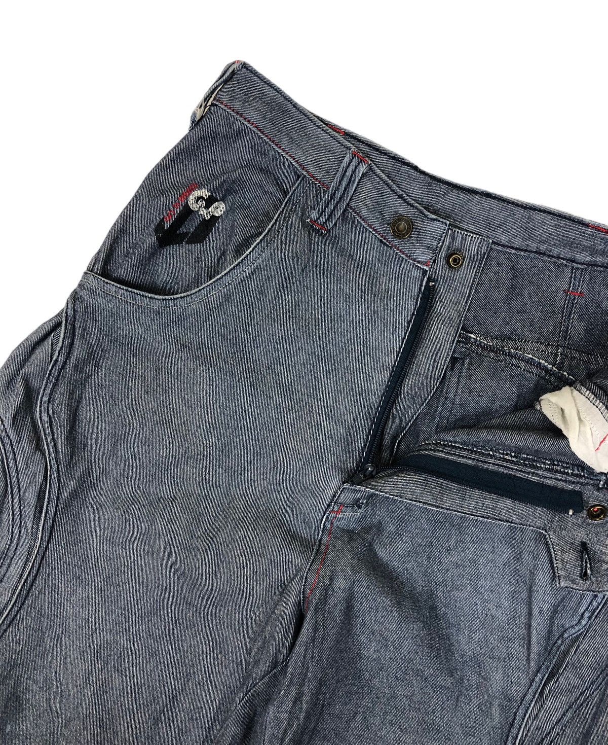 Japanese Brand Japan Brand Baggy Hip Hop Ballon Denim Jeans Size US 31 - 7 Thumbnail