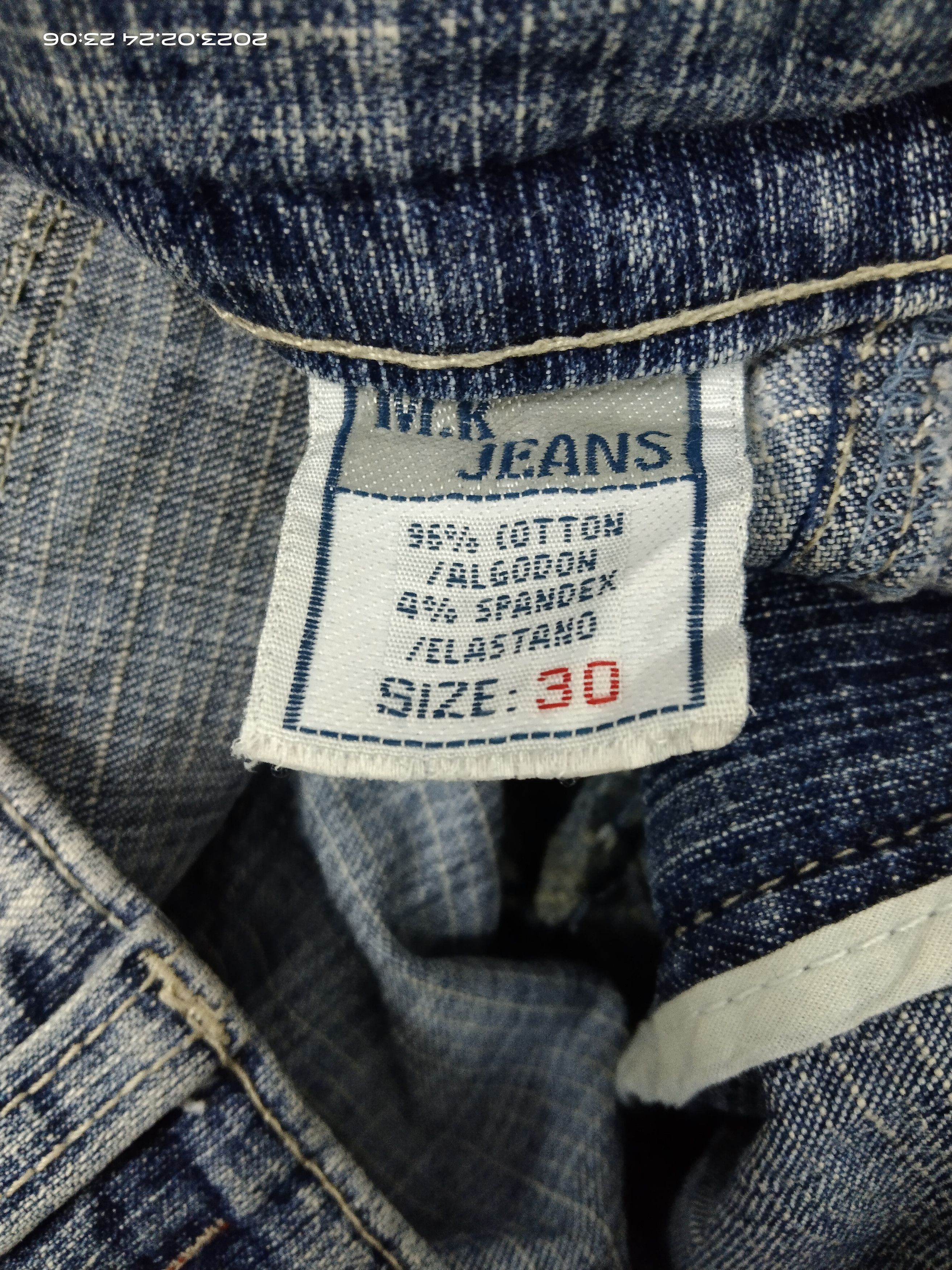 Japanese Brand FLARE🔥SUPER SICK BONDAGE MULTIPOCKET M.K JEANSWEAR Size US 30 / EU 46 - 11 Thumbnail