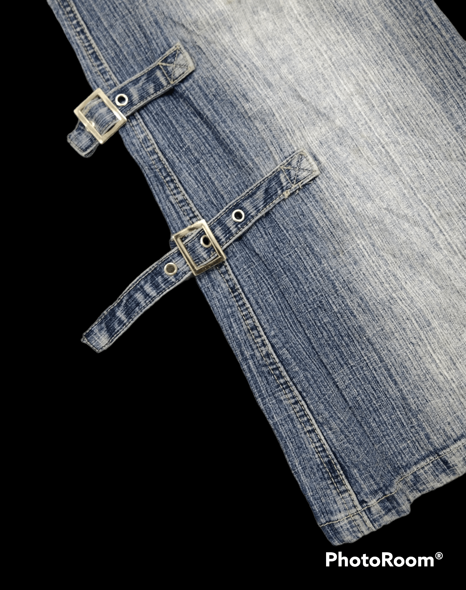 Japanese Brand FLARE🔥SUPER SICK BONDAGE MULTIPOCKET M.K JEANSWEAR Size US 30 / EU 46 - 8 Thumbnail