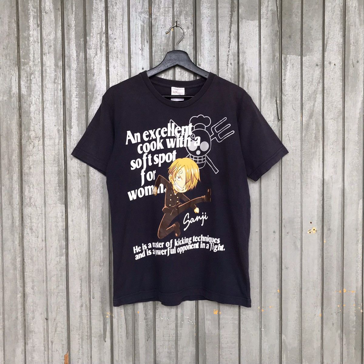 Anime × Cartoon Network × Japanese Brand *Rare SANJI ONEPIECE ANIME MEN CLOTHING TSHIRT Size US L / EU 52-54 / 3 - 1 Thumbnail
