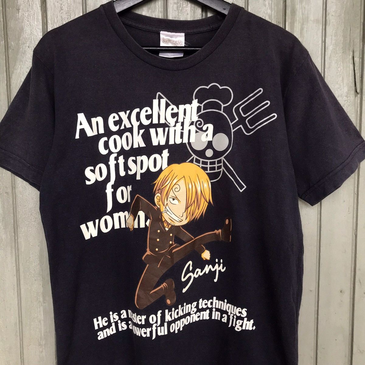 Anime × Cartoon Network × Japanese Brand *Rare SANJI ONEPIECE ANIME MEN CLOTHING TSHIRT Size US L / EU 52-54 / 3 - 2 Thumbnail