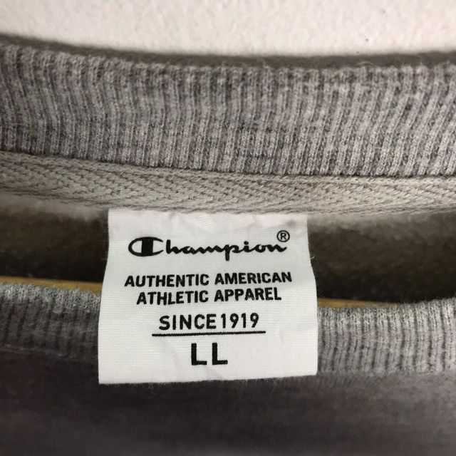 Champion Vintage Champion Basic Logo Sweatshirt Pullover Jumper Size US L / EU 52-54 / 3 - 3 Thumbnail