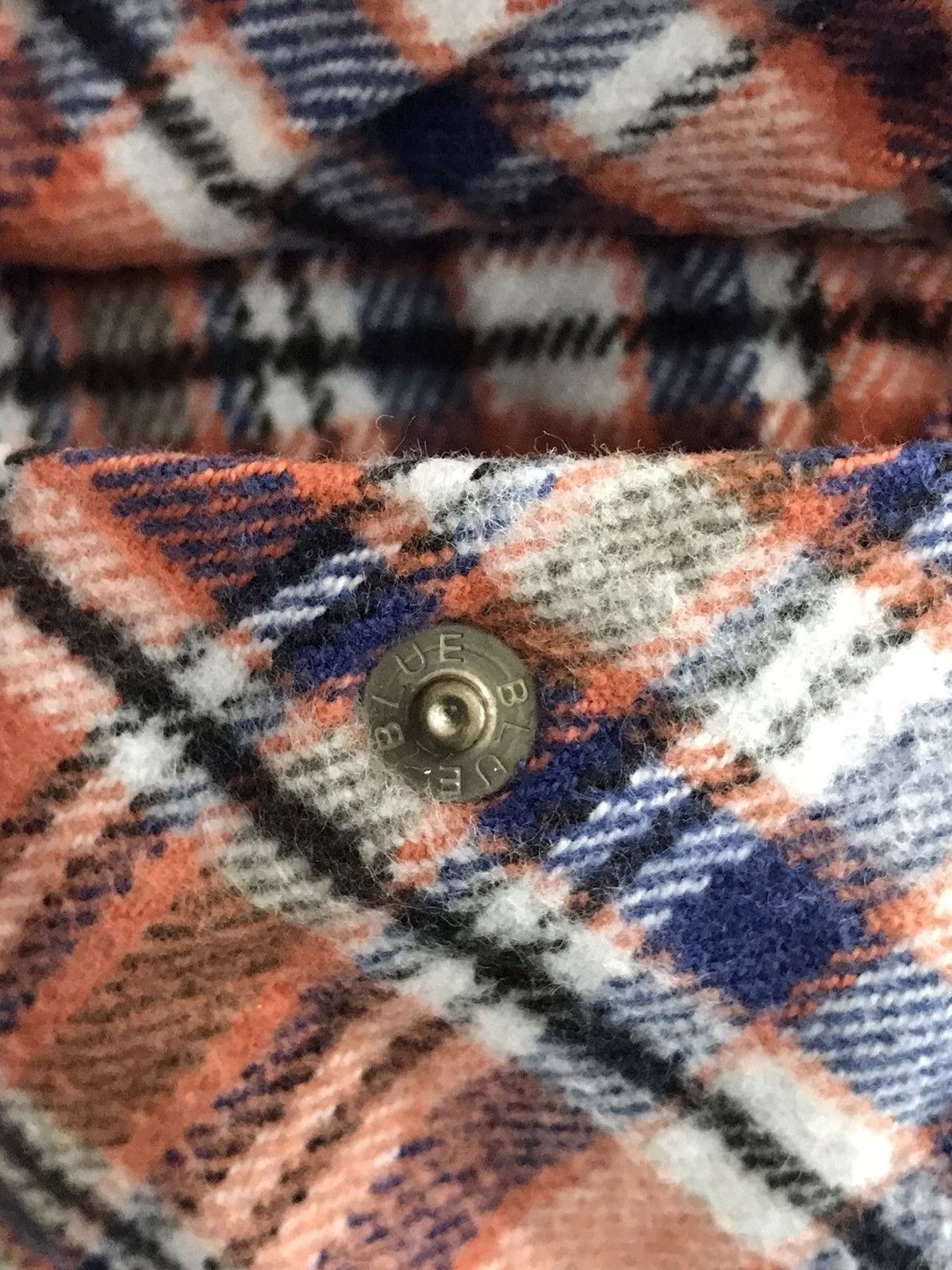 HOLLYWOOD RANCH MARKET HR Market Seilin & Co Multi Pocket Heavy Flannel Shirt Size US M / EU 48-50 / 2 - 3 Thumbnail