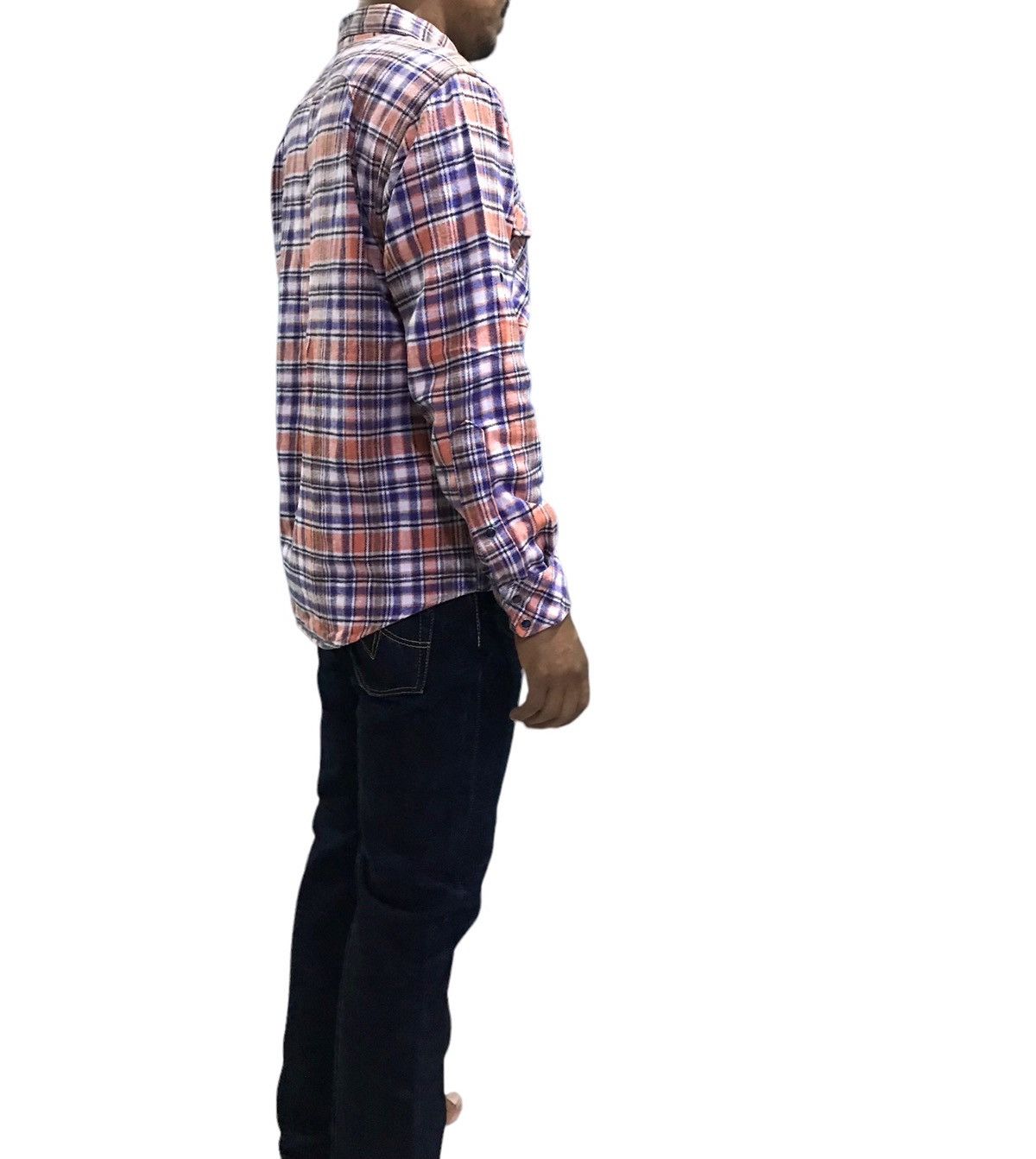 HOLLYWOOD RANCH MARKET HR Market Seilin & Co Multi Pocket Heavy Flannel Shirt Size US M / EU 48-50 / 2 - 22 Thumbnail