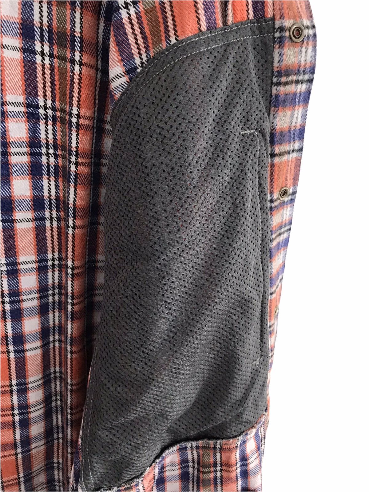 HOLLYWOOD RANCH MARKET HR Market Seilin & Co Multi Pocket Heavy Flannel Shirt Size US M / EU 48-50 / 2 - 15 Thumbnail