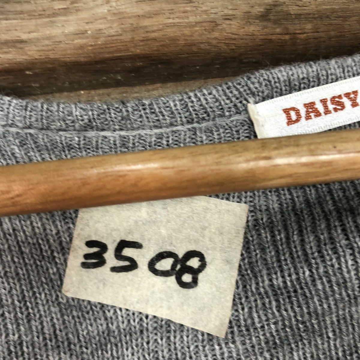 Japanese Brand Daisy Merry Grey Knitwear #3508 Size US M / EU 48-50 / 2 - 10 Thumbnail
