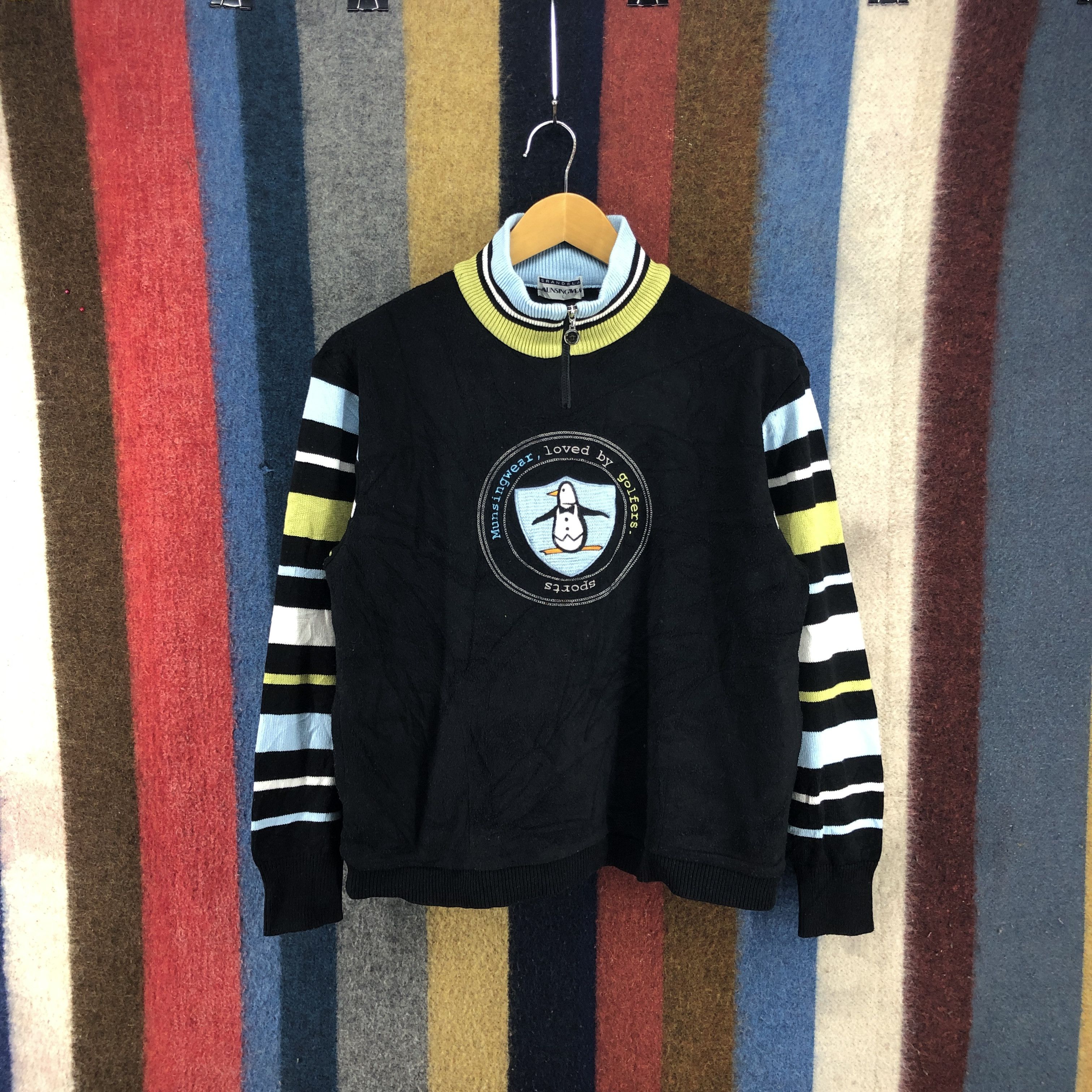 Grand Slam MUNSINGWEAR SPORTS GOLFERS Stripe Fleece #0132/G Size M / US 6-8 / IT 42-44 - 1 Thumbnail