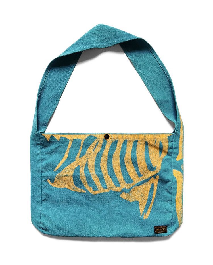 Kapital KAPITAL KOUNTRY Bones Canvas Tote Bag (BONES PT). Grailed