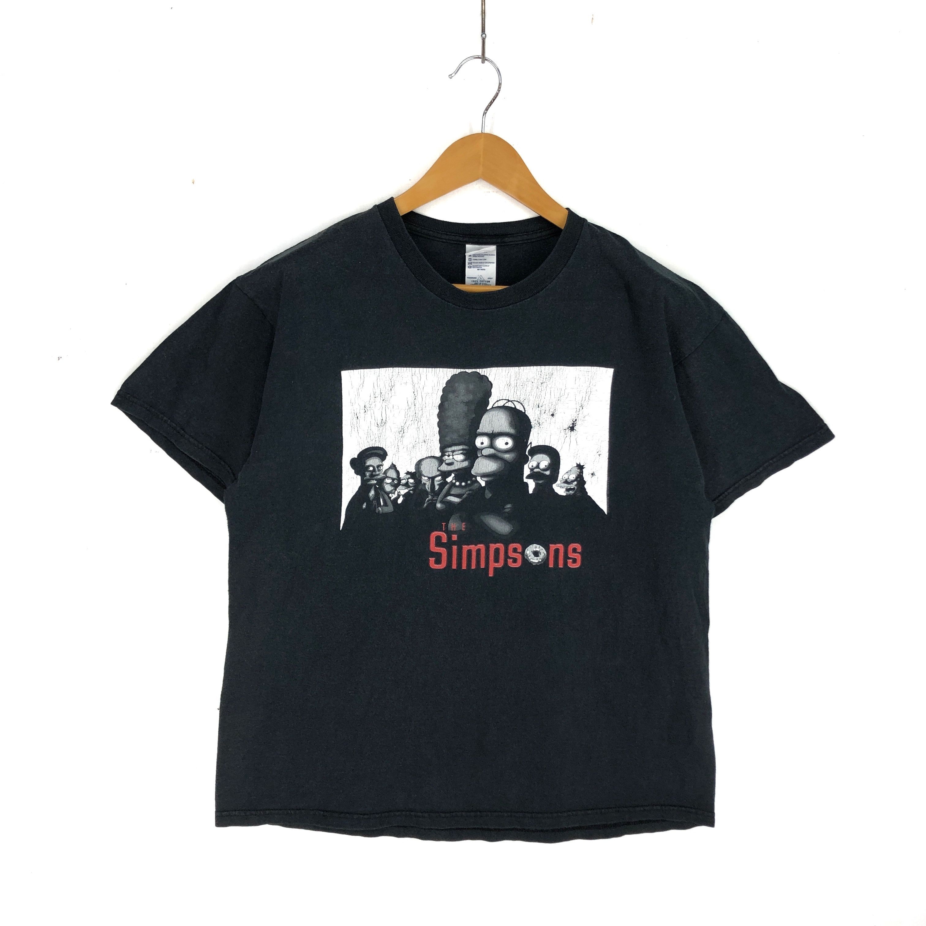 Delta 90s Vintage THE SIMPSONS Crew Neck T Shirt #2473-86 Size US L / EU 52-54 / 3 - 1 Thumbnail