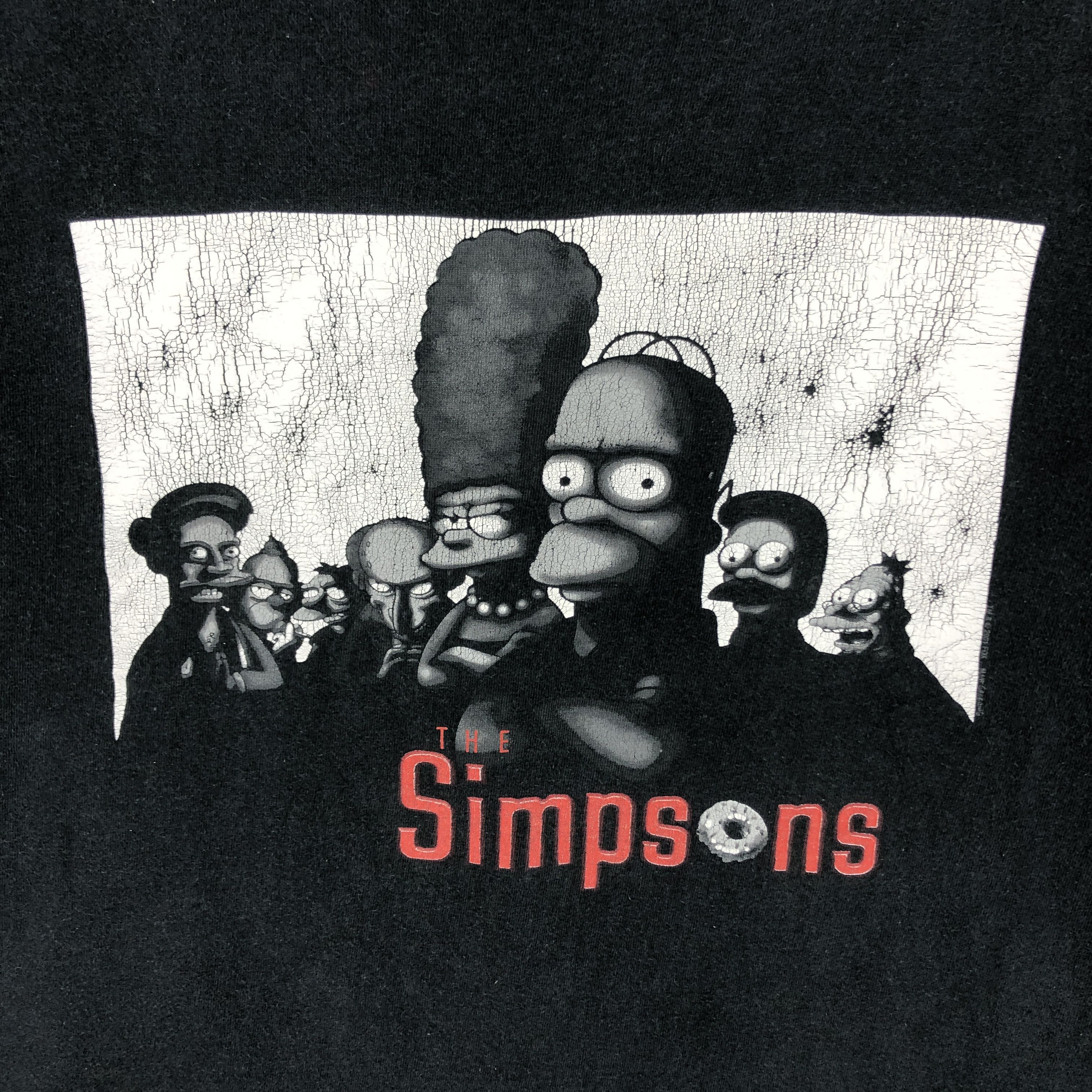 Delta 90s Vintage THE SIMPSONS Crew Neck T Shirt #2473-86 Size US L / EU 52-54 / 3 - 2 Thumbnail