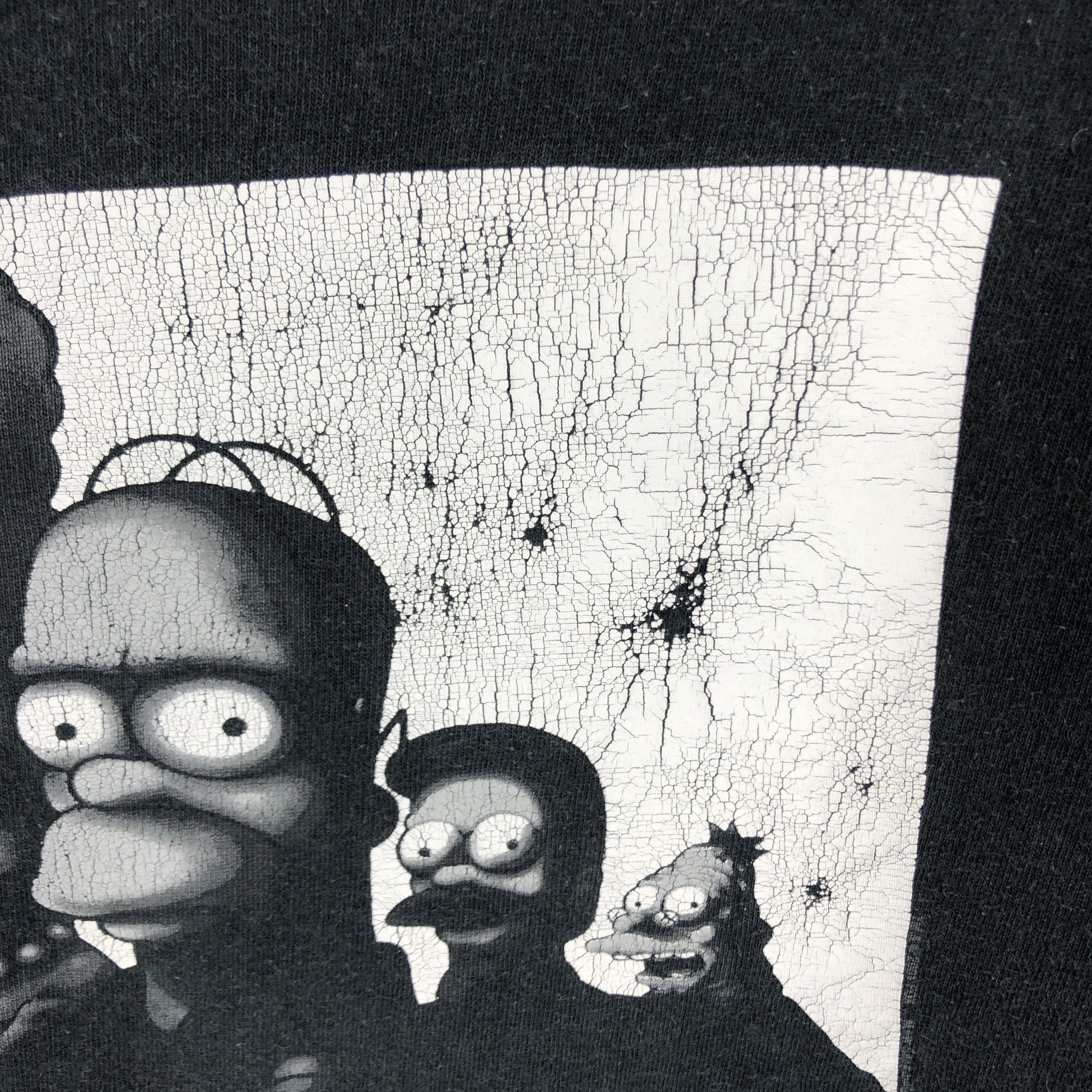 Delta 90s Vintage THE SIMPSONS Crew Neck T Shirt #2473-86 Size US L / EU 52-54 / 3 - 4 Thumbnail
