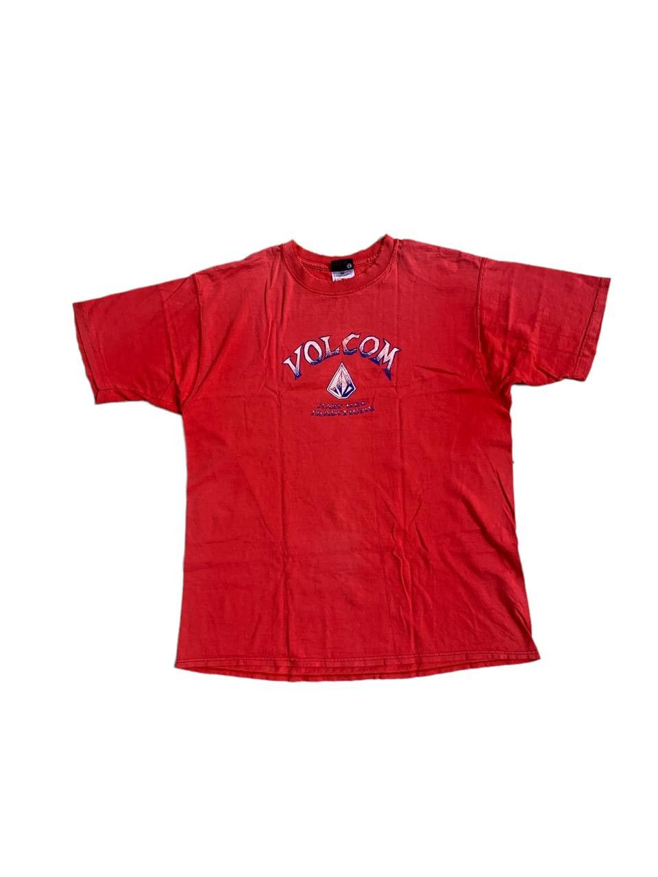 Volcom Vintage Volcom Skateboards Distressed Faded Tshirt Size US XL / EU 56 / 4 - 1 Thumbnail