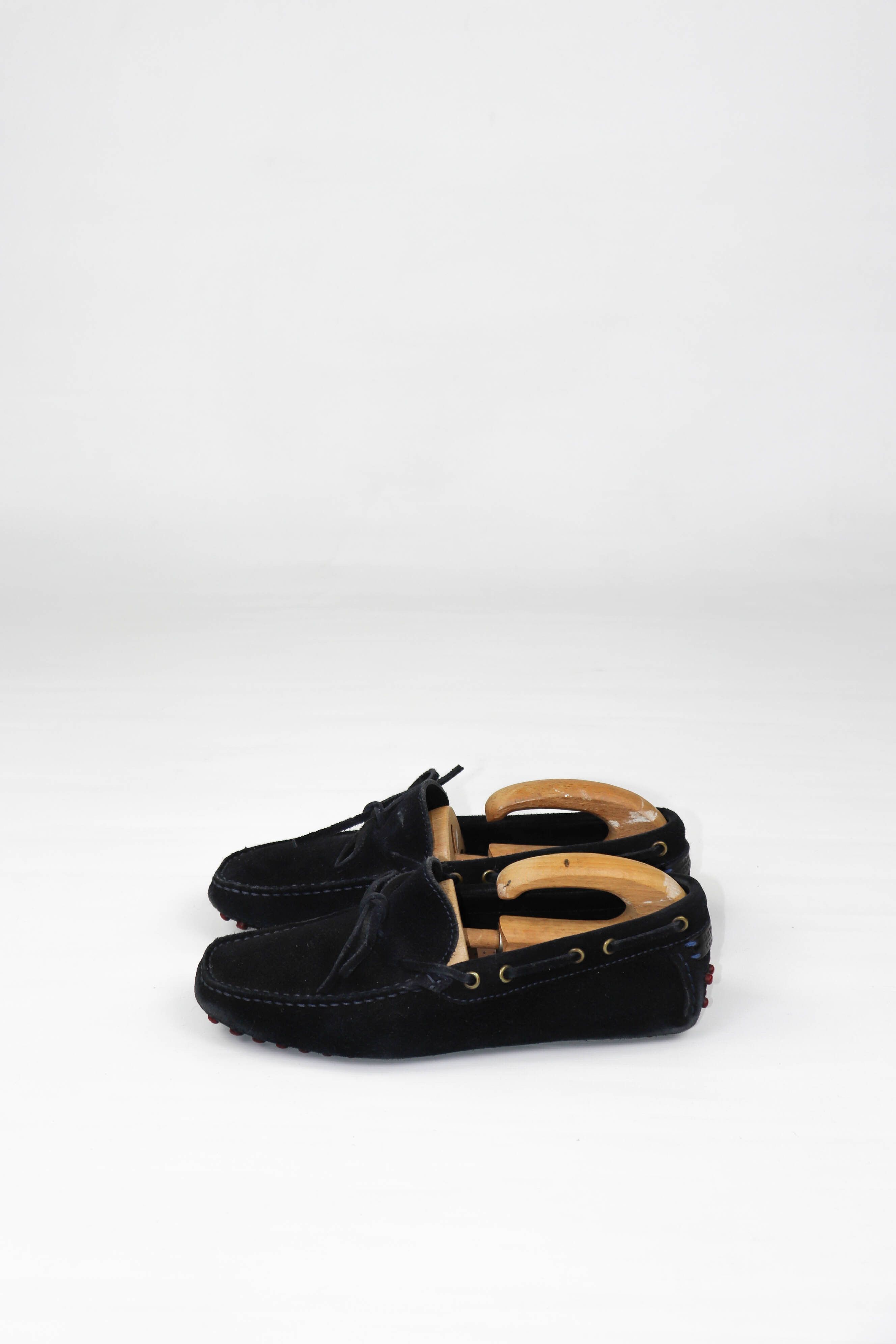 Brunello Cucinelli Brunello Cucinelli Navy Blue Suede Driving Loafers Shoes Size US 8 / EU 41 - 3 Thumbnail
