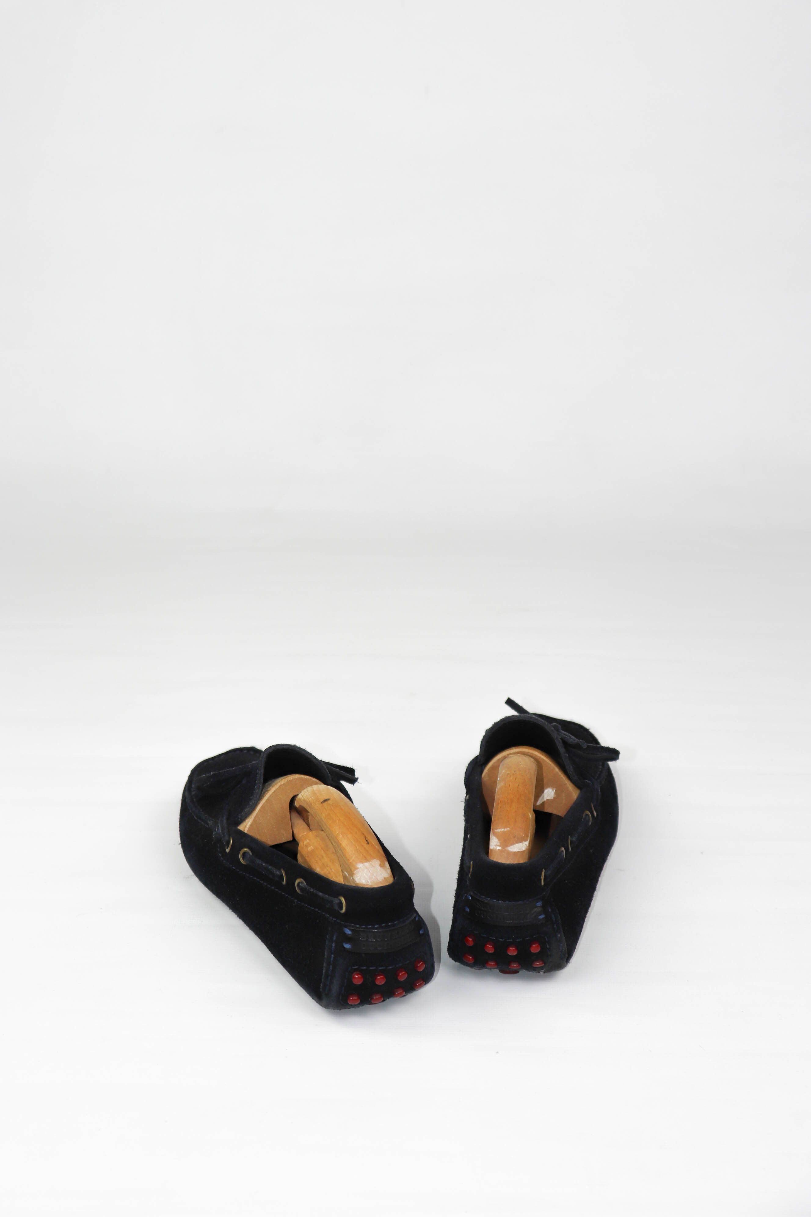 Brunello Cucinelli Brunello Cucinelli Navy Blue Suede Driving Loafers Shoes Size US 8 / EU 41 - 4 Thumbnail